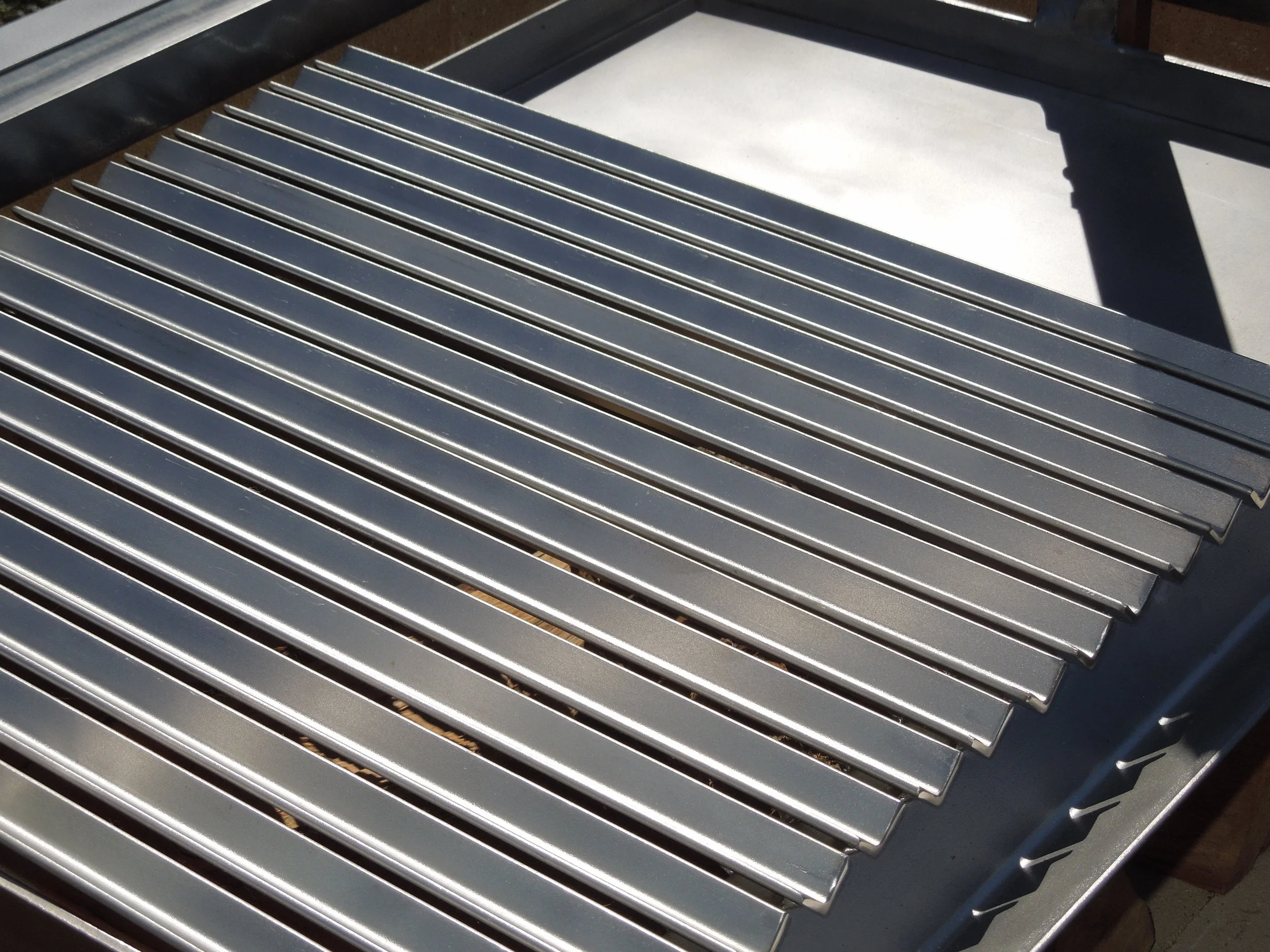 Argentinian style Asado grill with Chapa