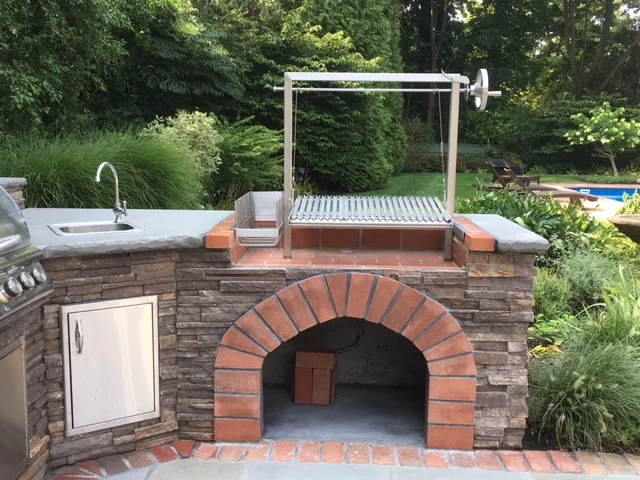 Wood burning, Argentine style grills for sale