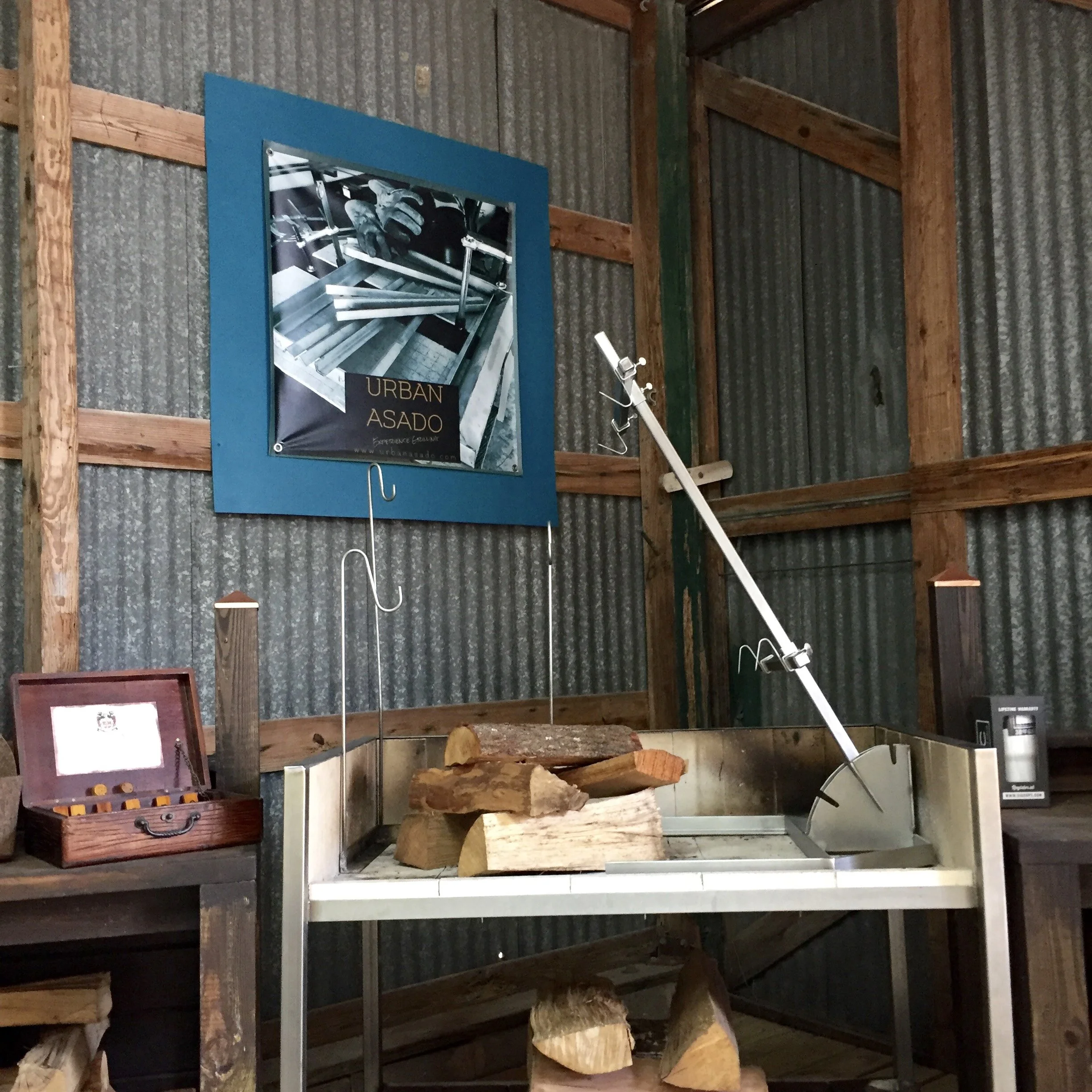 Freestanding 720 Asado Table Base ONLY