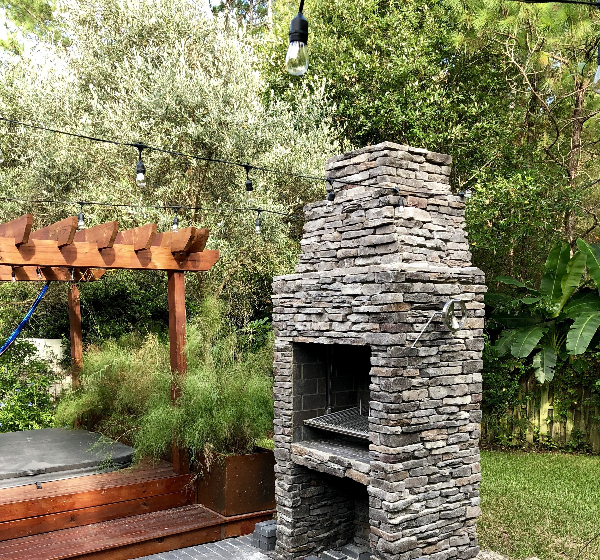 Urban Asado Fireplace style grill systems