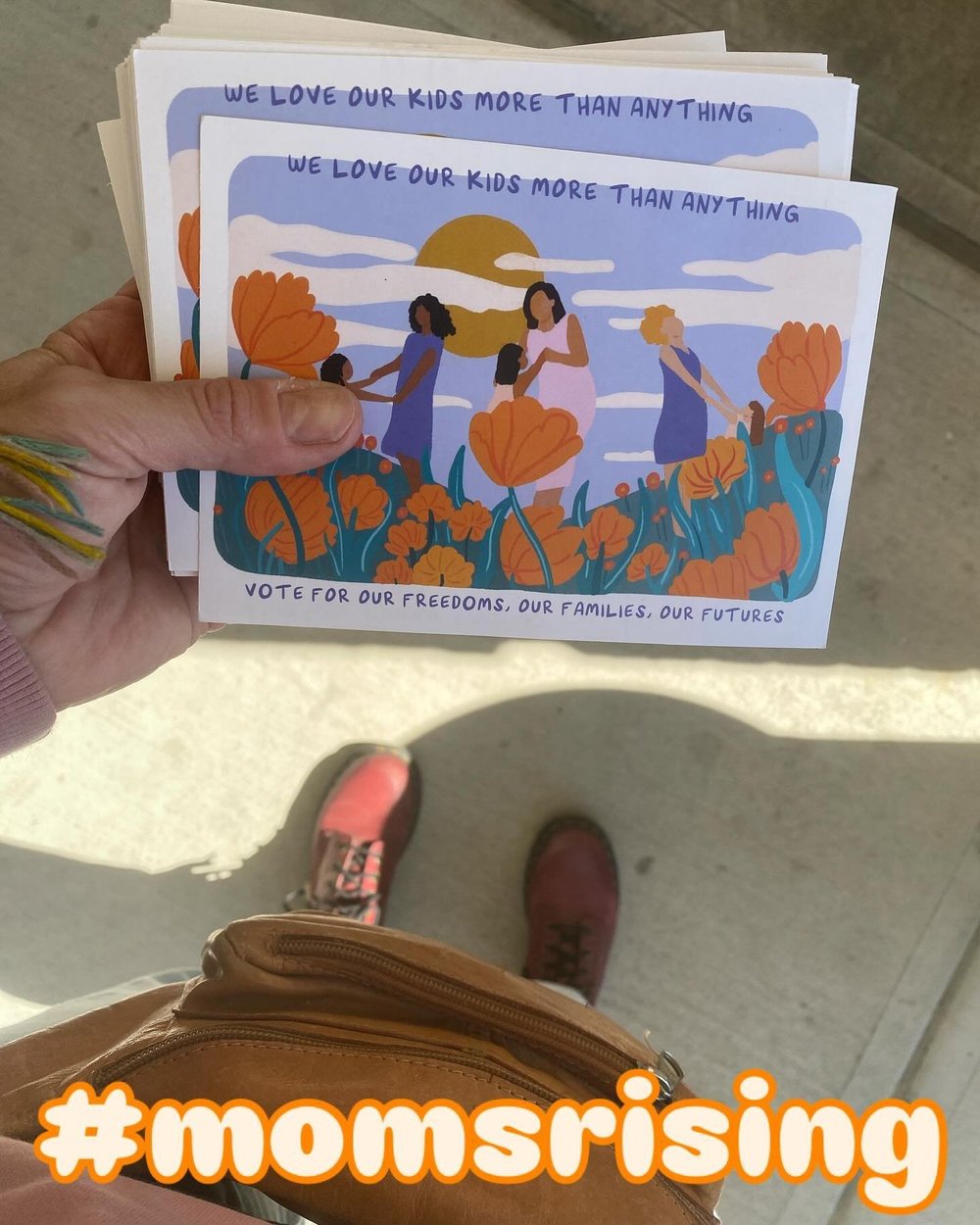 #momsrising #gotv #voteblue #momsvote