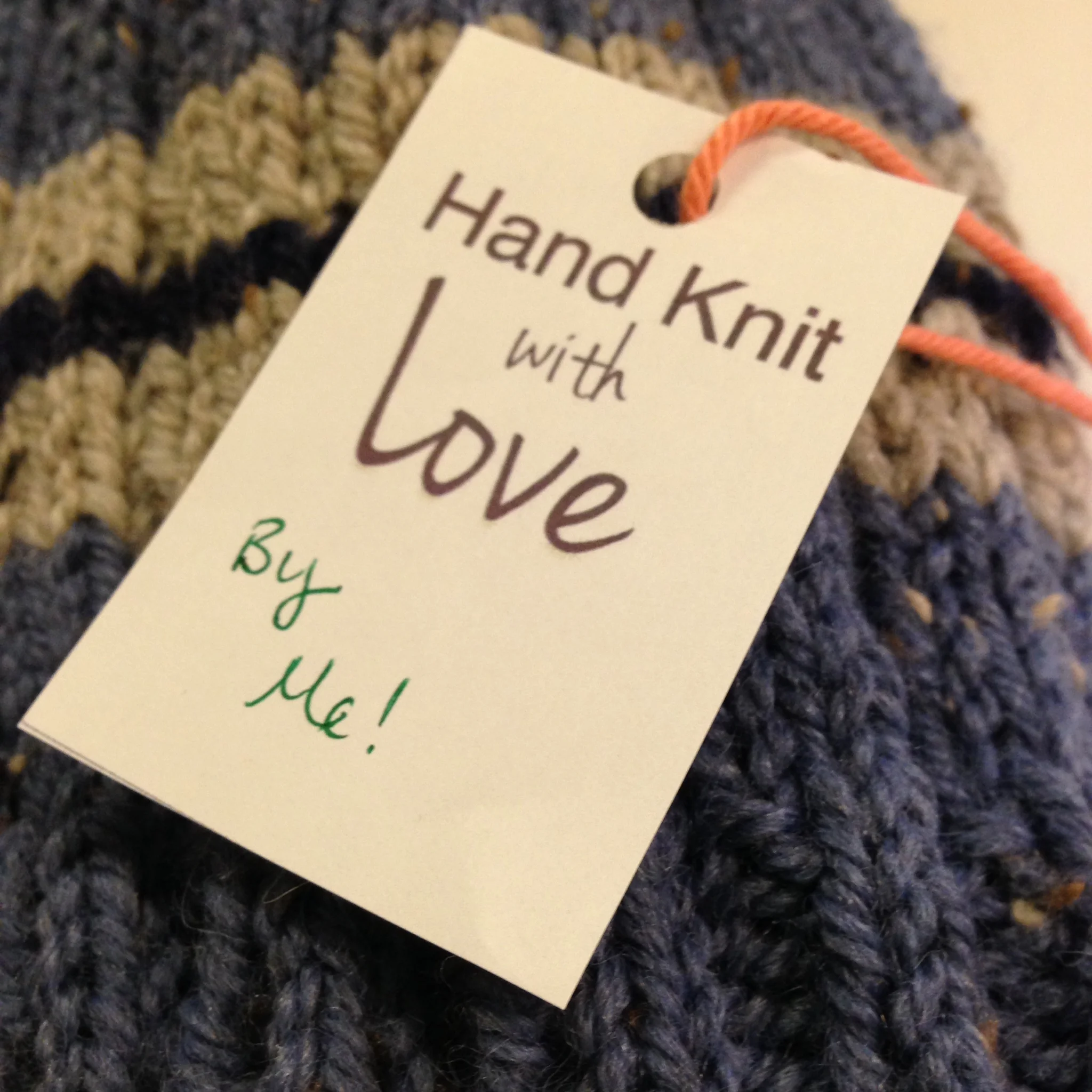 Found these cute labels at Nice & Knit
