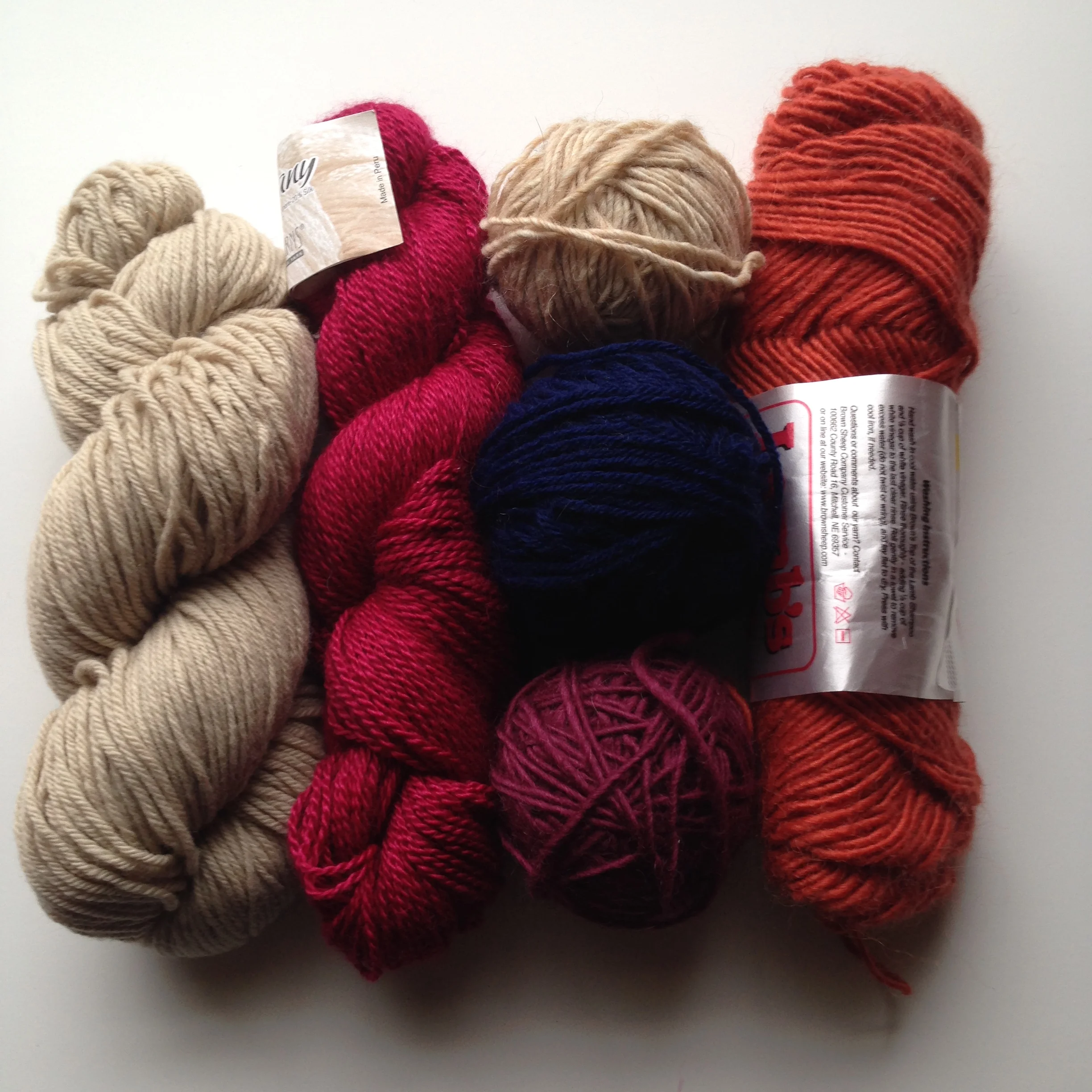 Some of the yarn I rediscovered <3