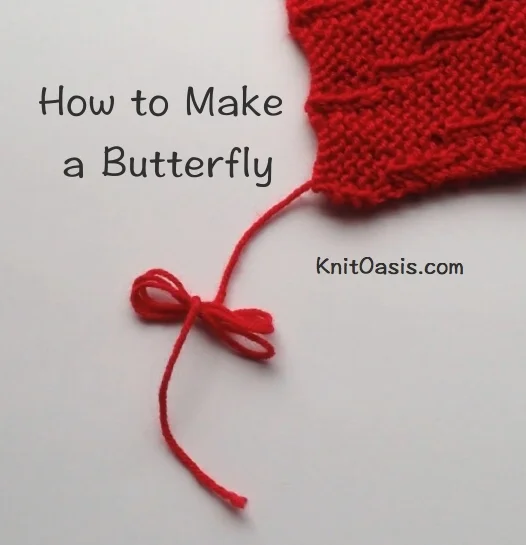 The completed butterfly. Pic A