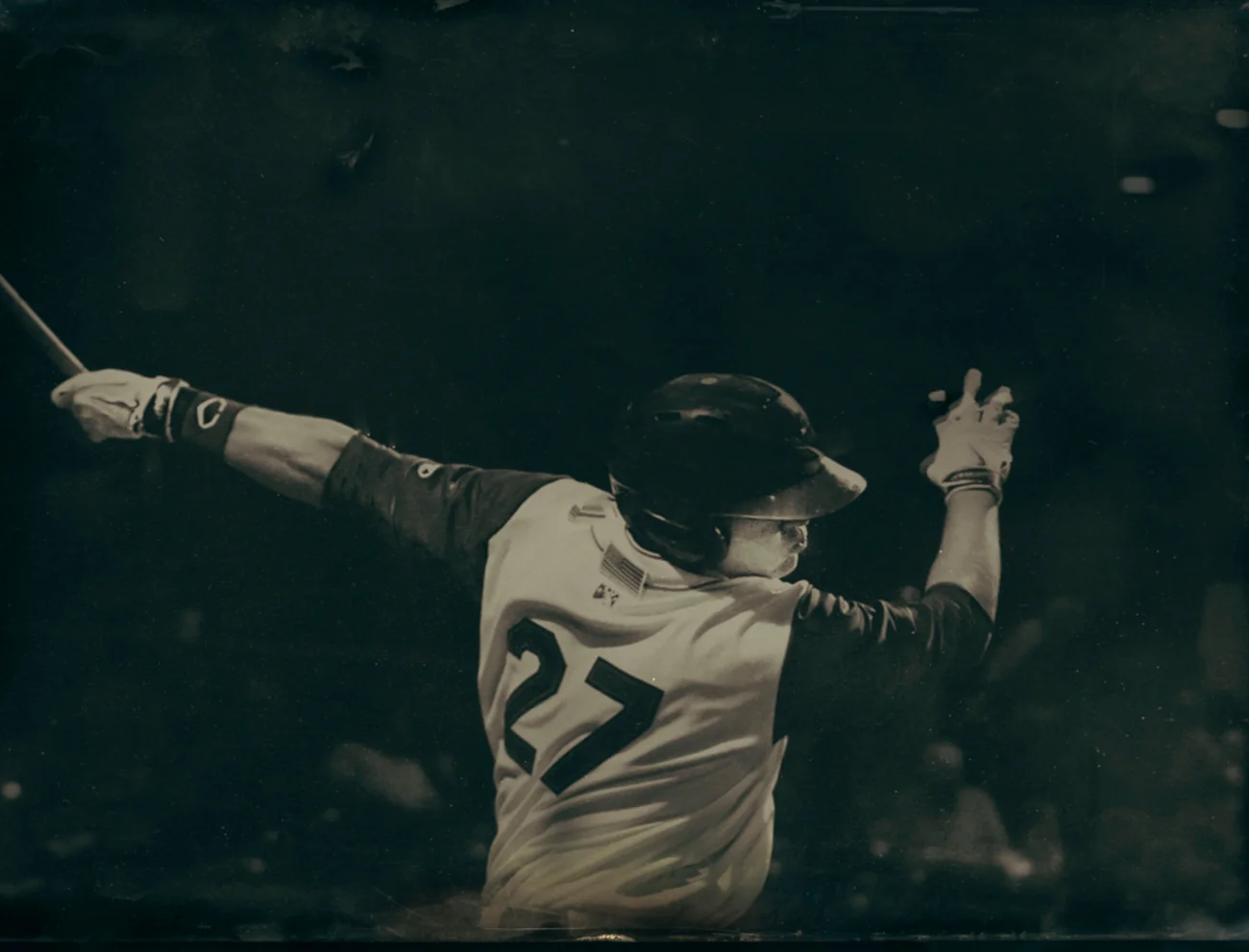 2243 Ports Player #27 Tintype