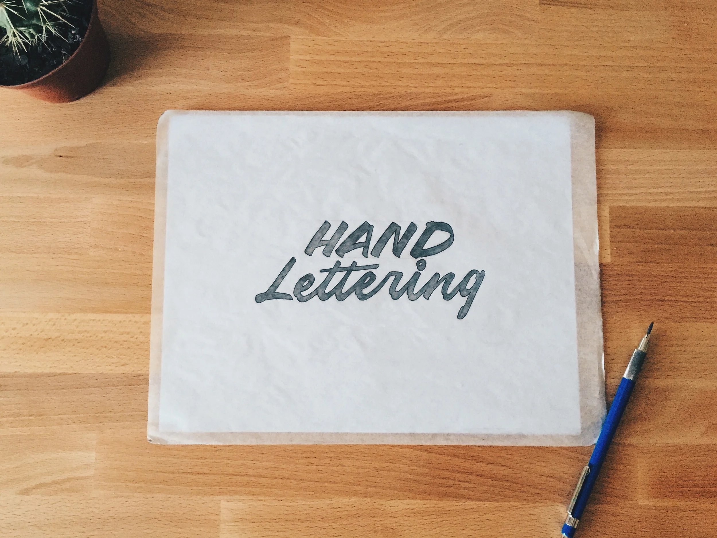 Getting Started in Hand Lettering