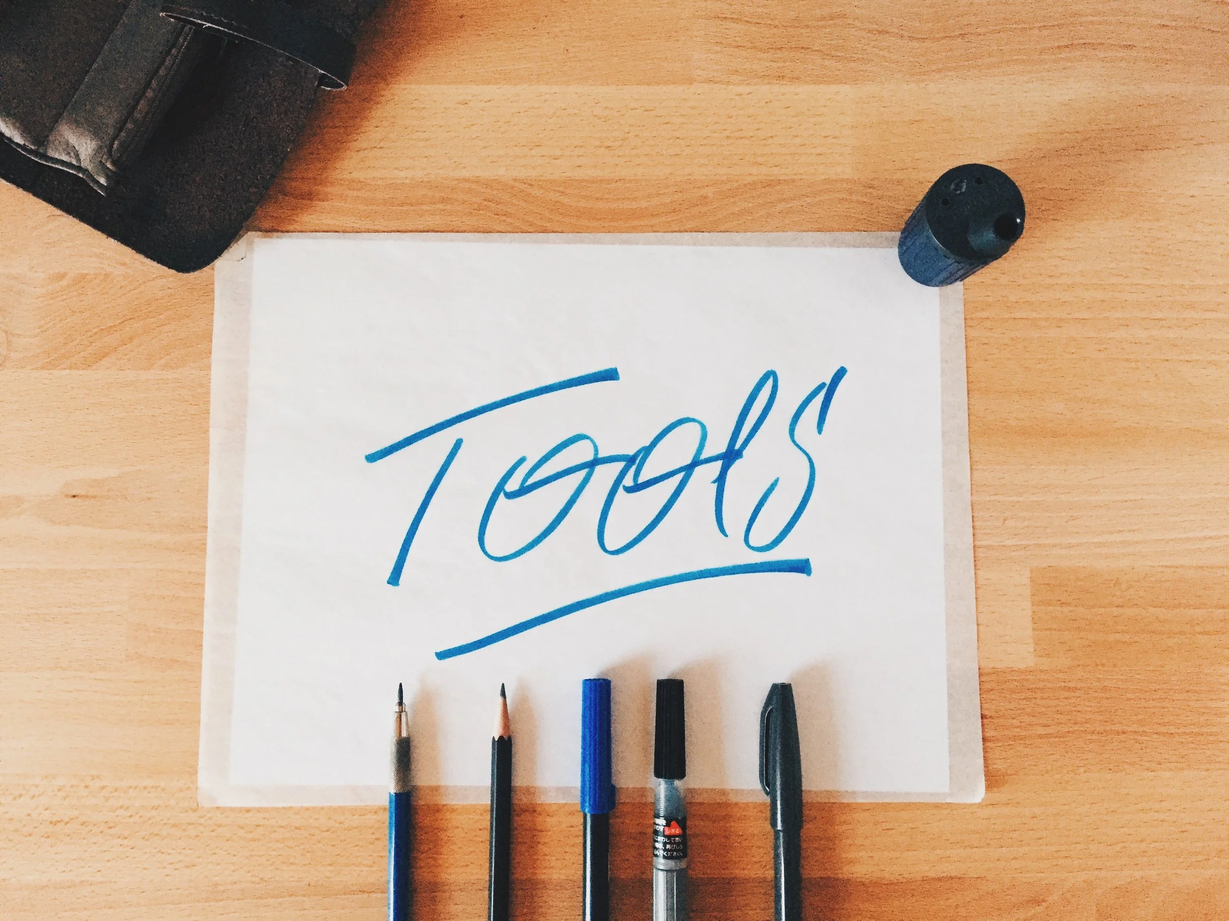 Hand Lettering Tools - Part 1