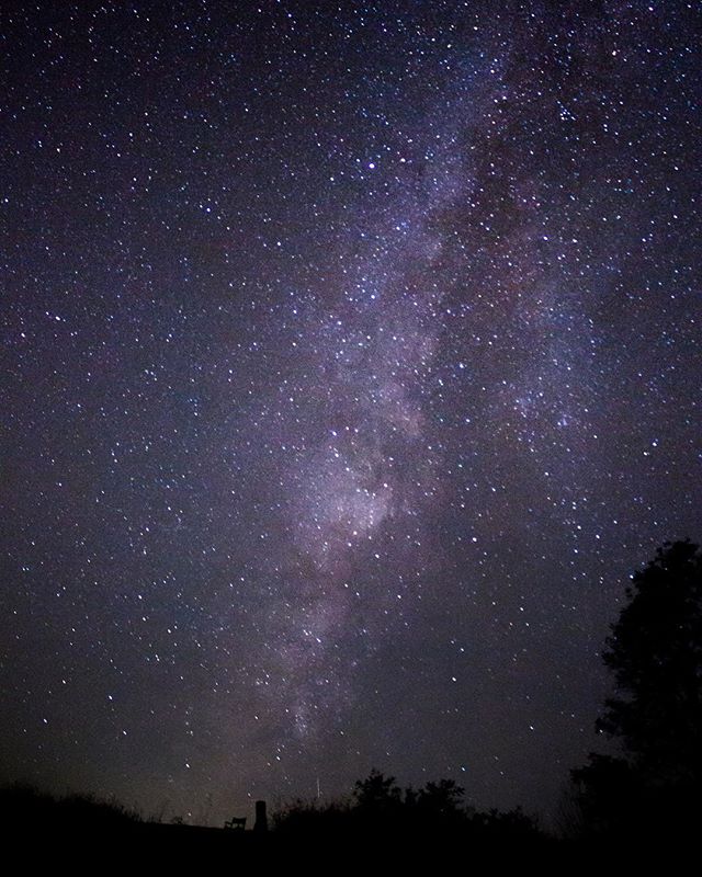 Taking a break from lettering and design to post about other stuff I also enjoy doing. # This past weekend I got to shoot the Milky Way for the first time and it was amazing. Got to see perfectly clear skies and a few shooting stars. This is how it t