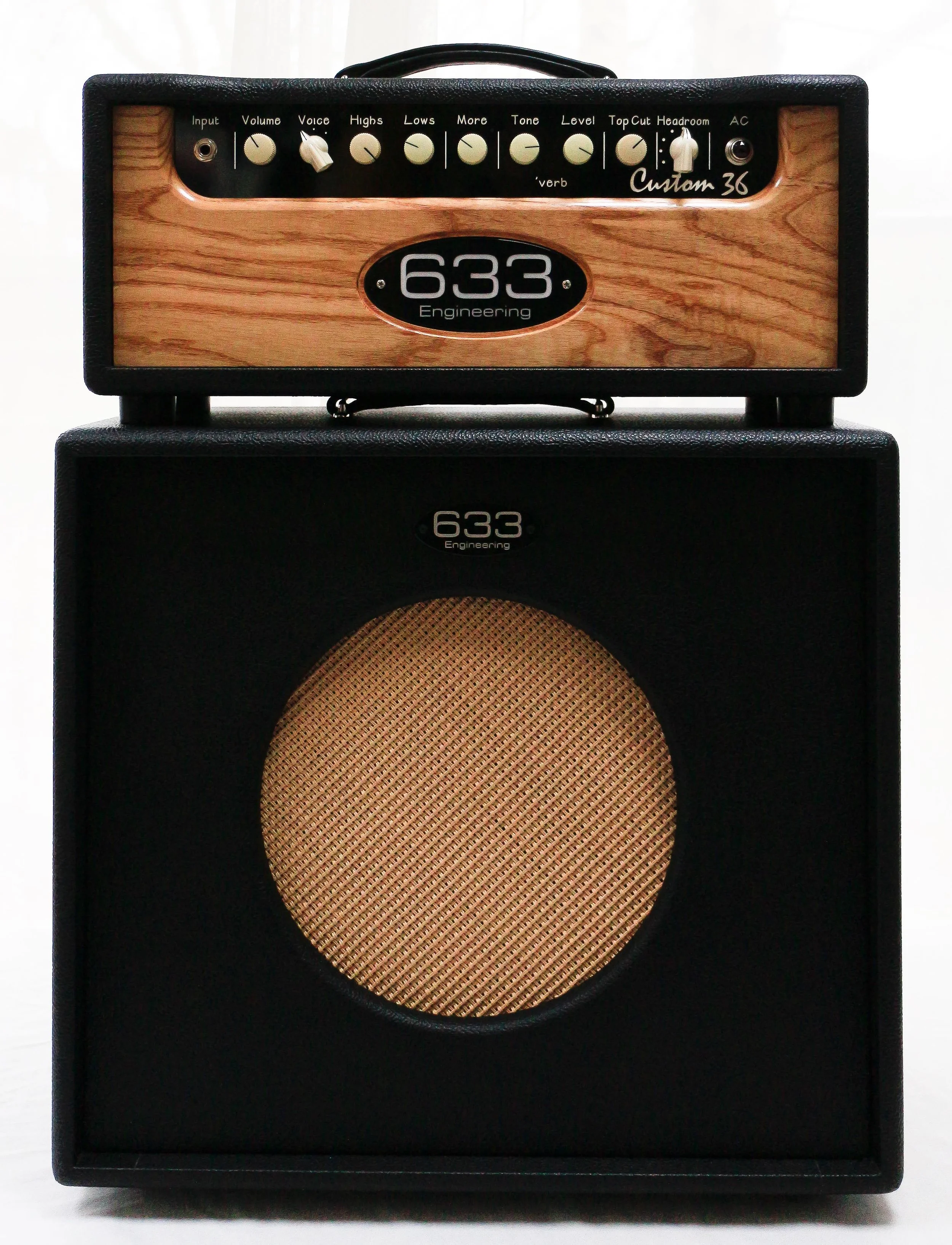Custom 36 with ash front and Vintage 1x12