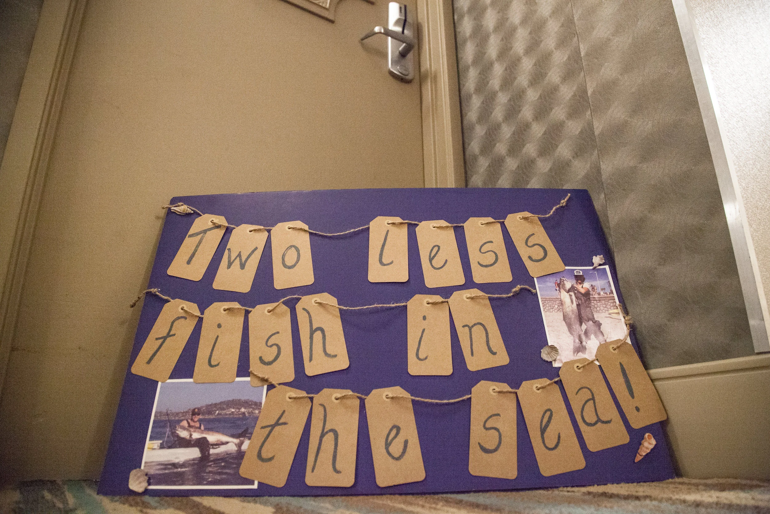 Linsey & Chris "Two Less Fish in the Sea"