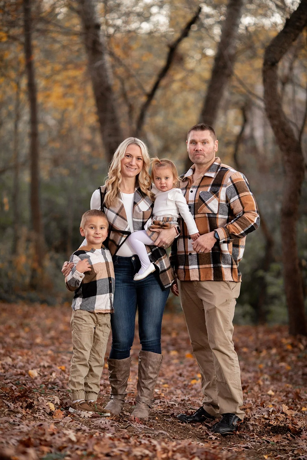 How to Coordinate Family Outfits for Fall Photos (Without Matching)