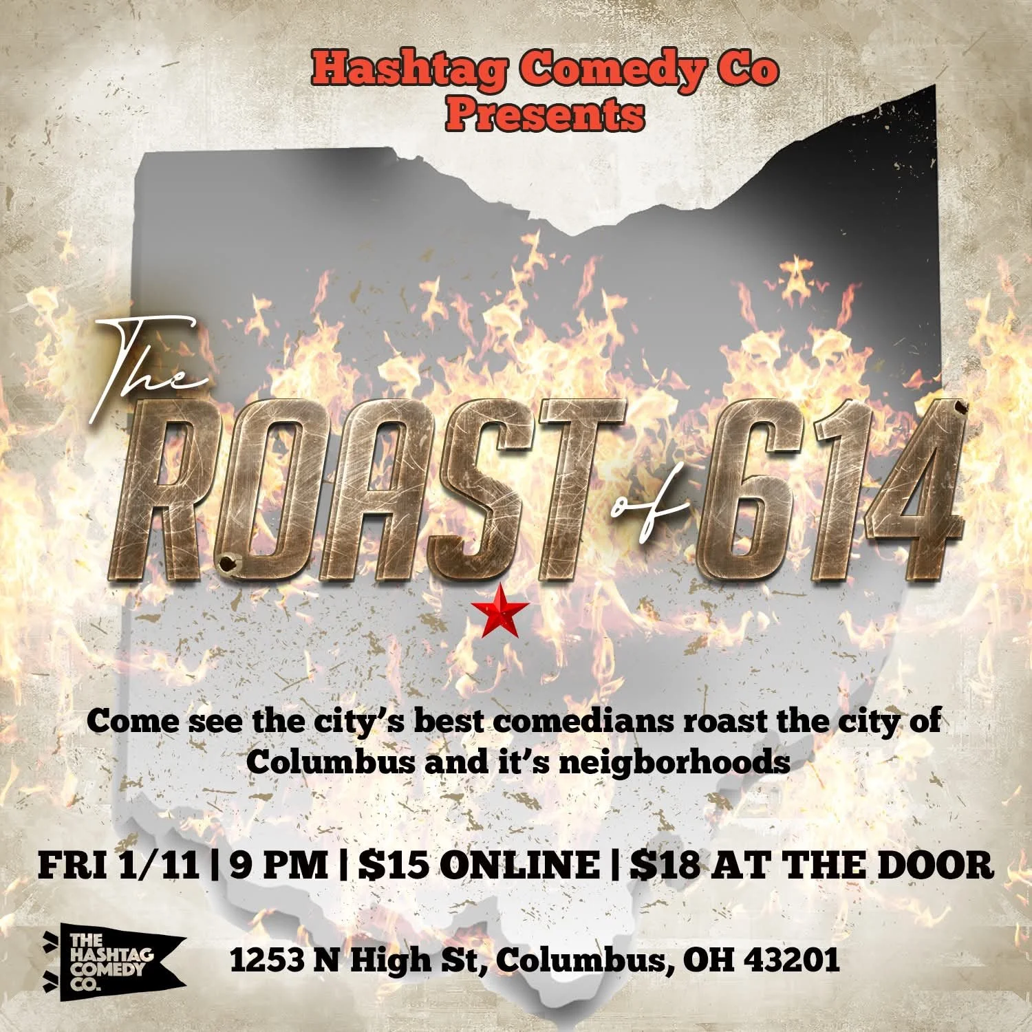 Columbus Ohio comedy show local stand up roasts