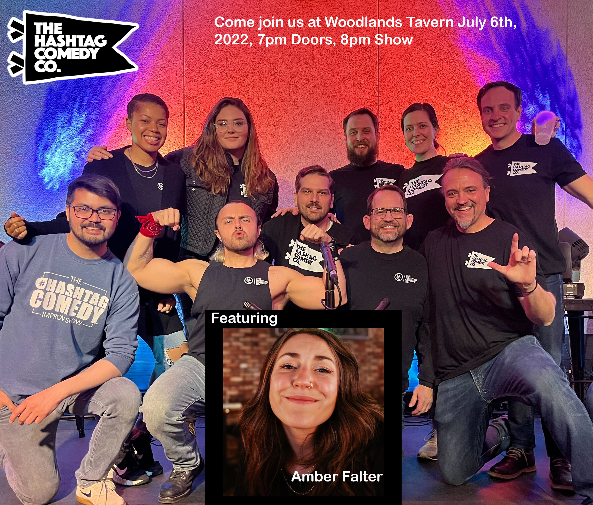 Hashtag Comedy Improv featuring Amber Falter