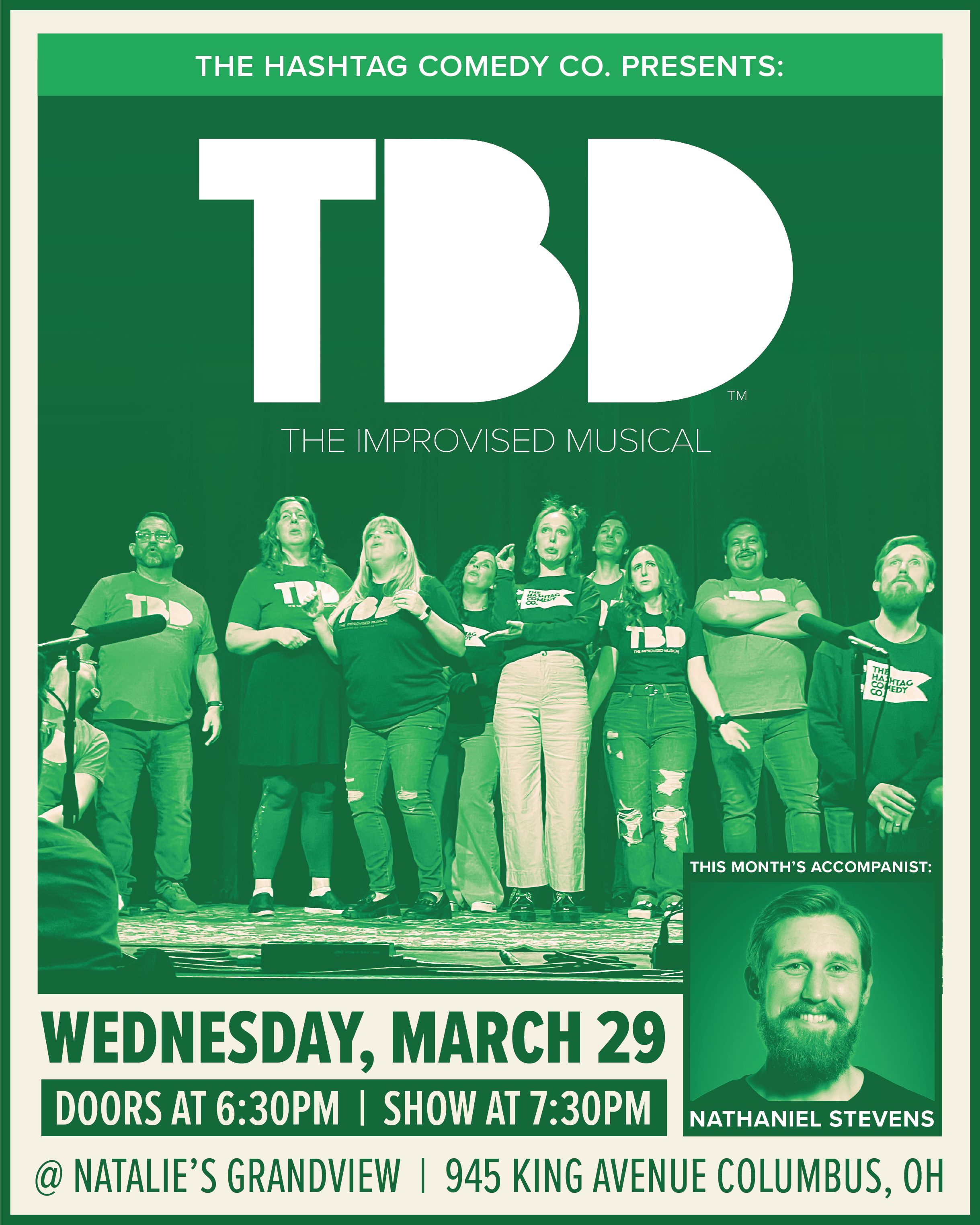 TBD: the Improvised Musical at Natalie's in Grandview