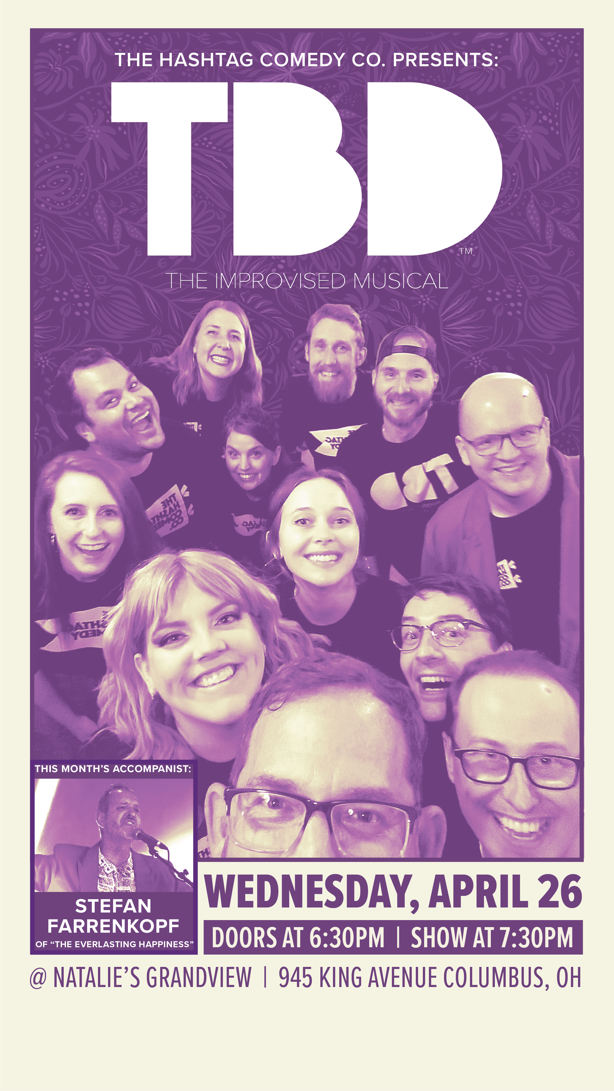 TBD: the Improvised Musical at Natalie's in Grandview