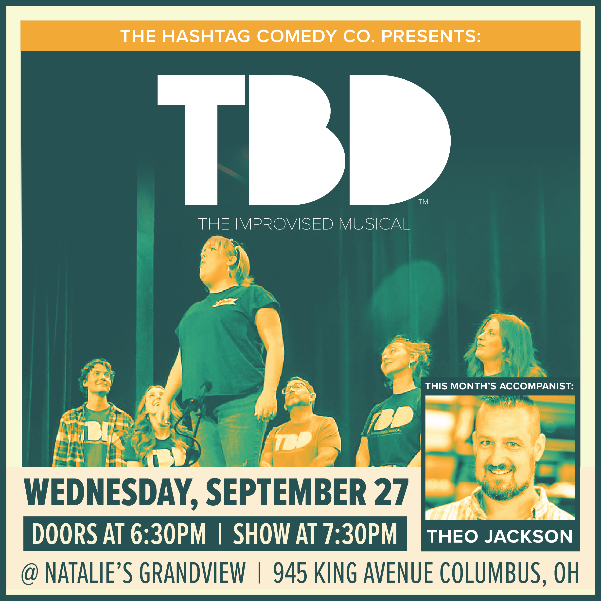 TBD: the Improvised Musical at Natalie's in Grandview