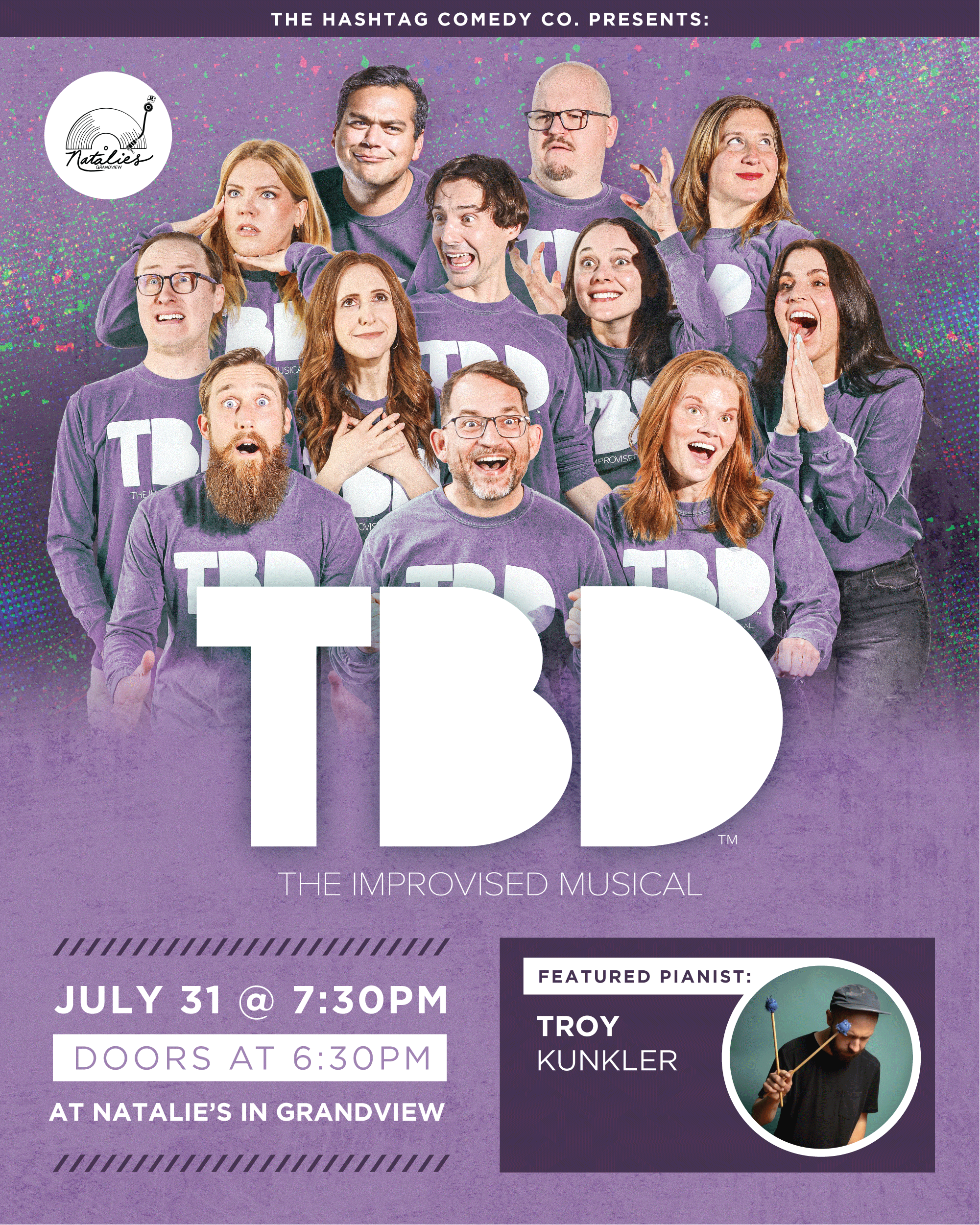 TBD: the Improvised Musical at Natalie's in Grandview