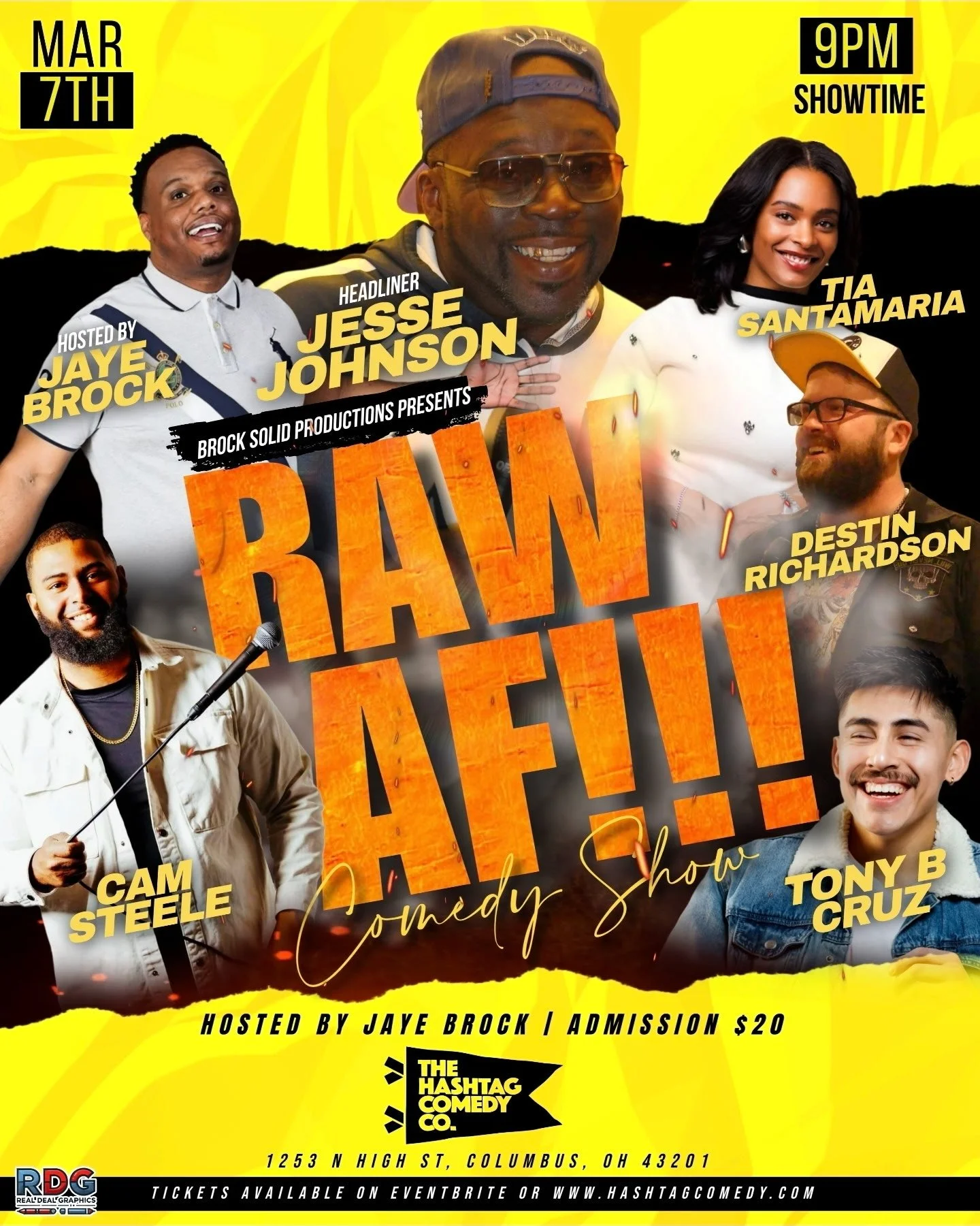 Raw AF! Comedy Night!
