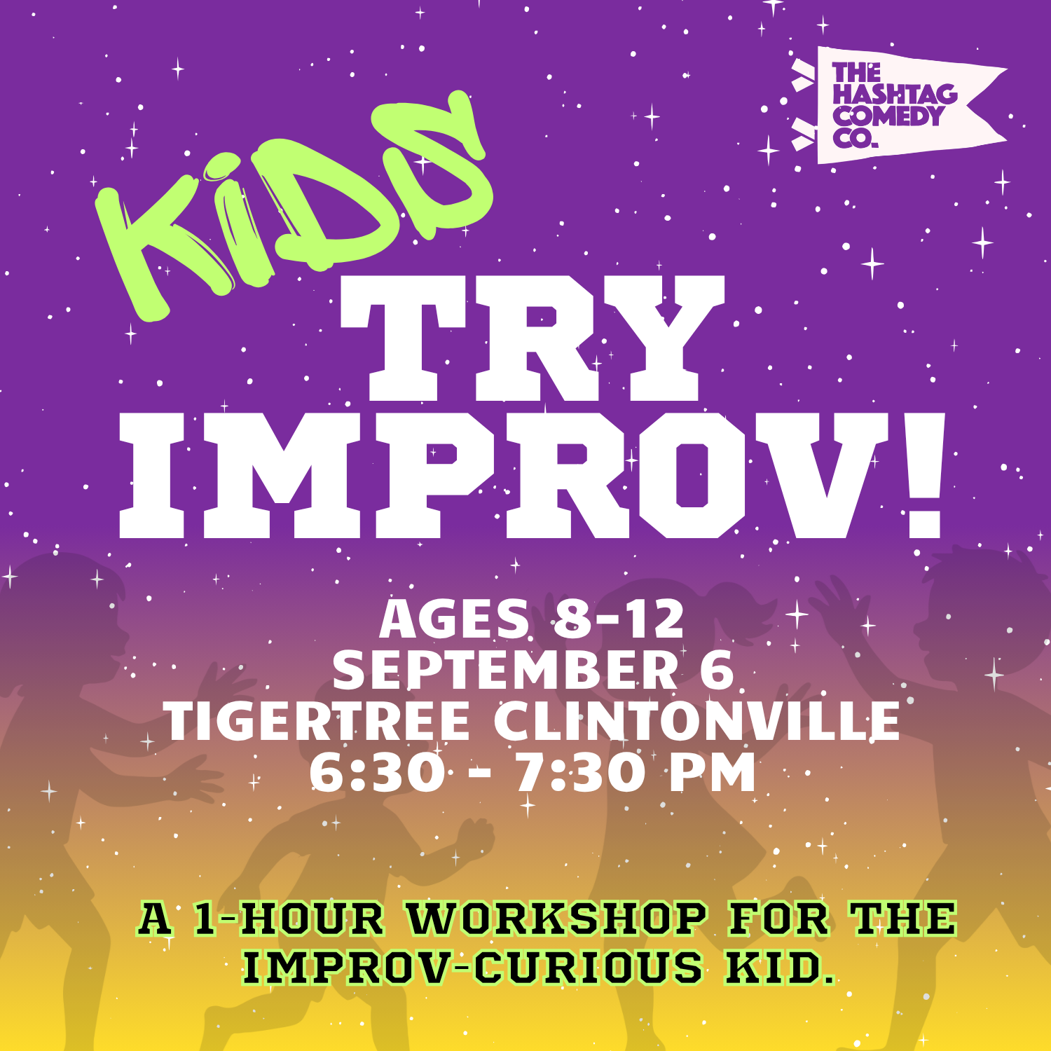 Kids Try Improv (Ages 8-12)