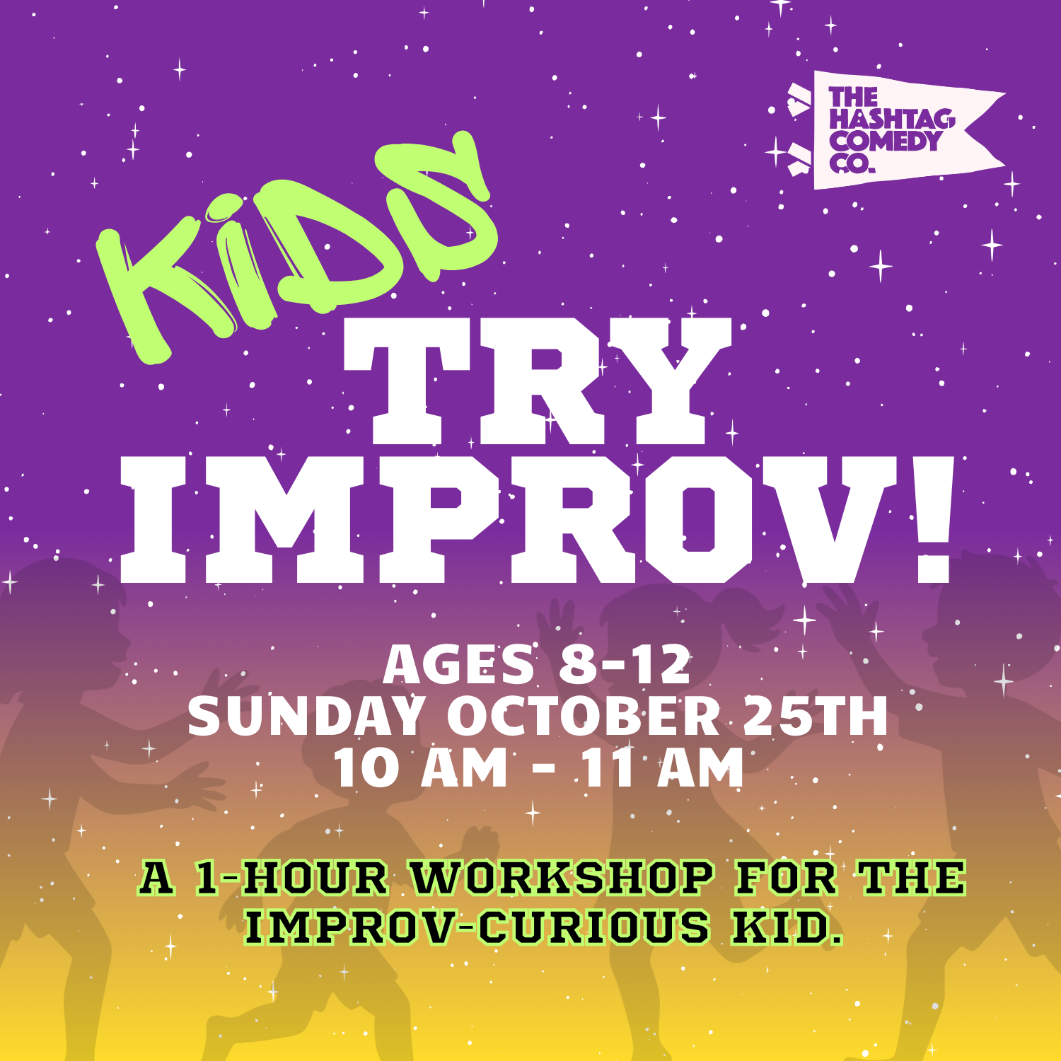 Kids Try Improv (Ages 8-12)