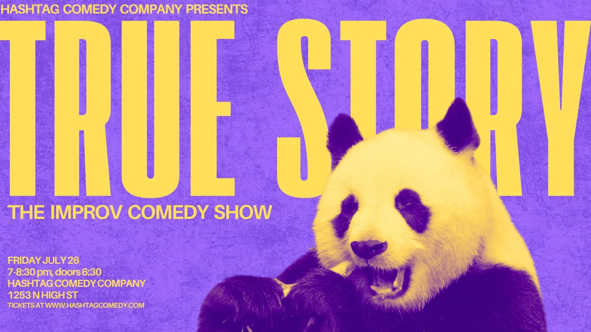 Hashtag Comedy True Story: The Improv Comedy Show — The Hashtag Comedy Club