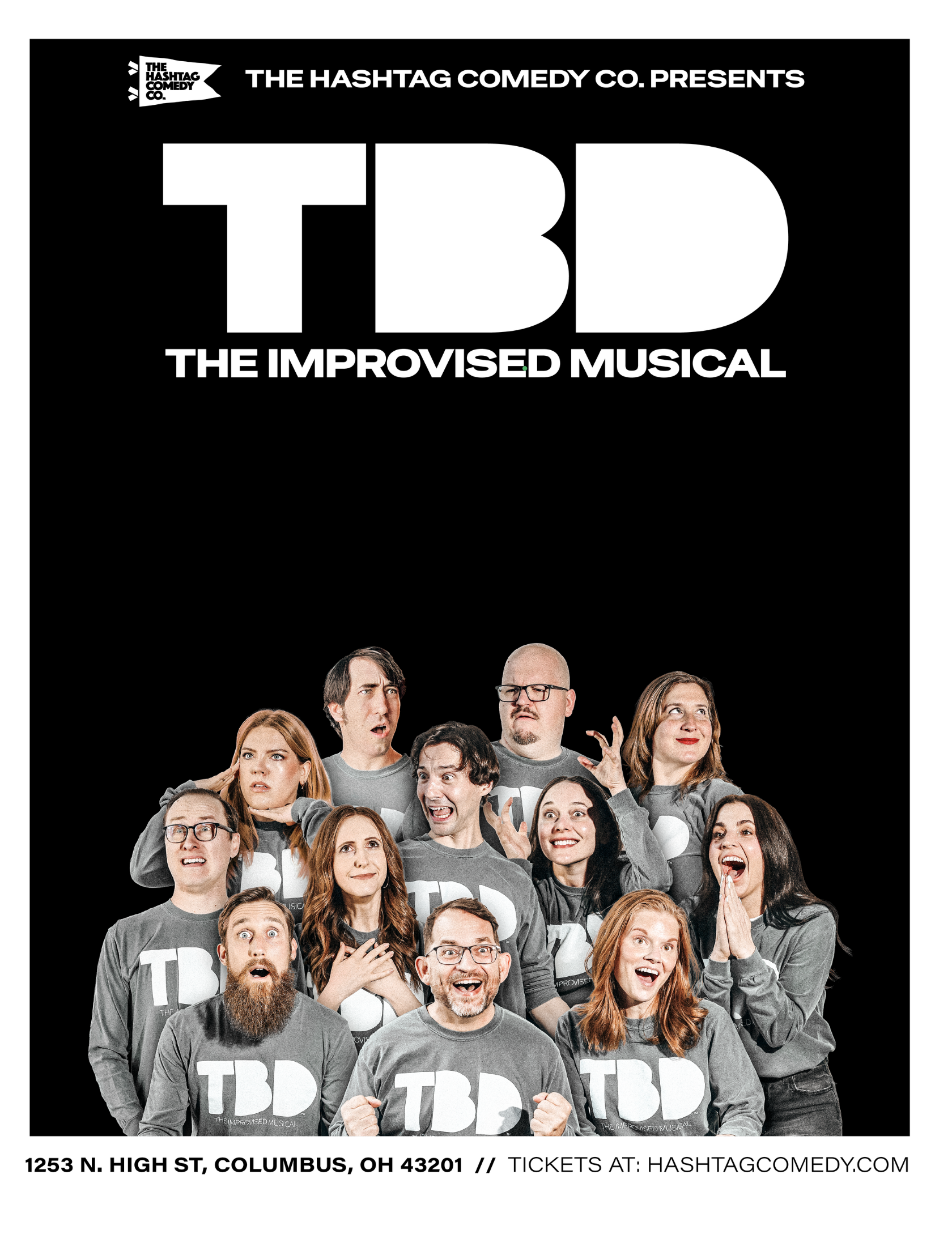 TBD: The Improvised Musical! — The Hashtag Comedy Club