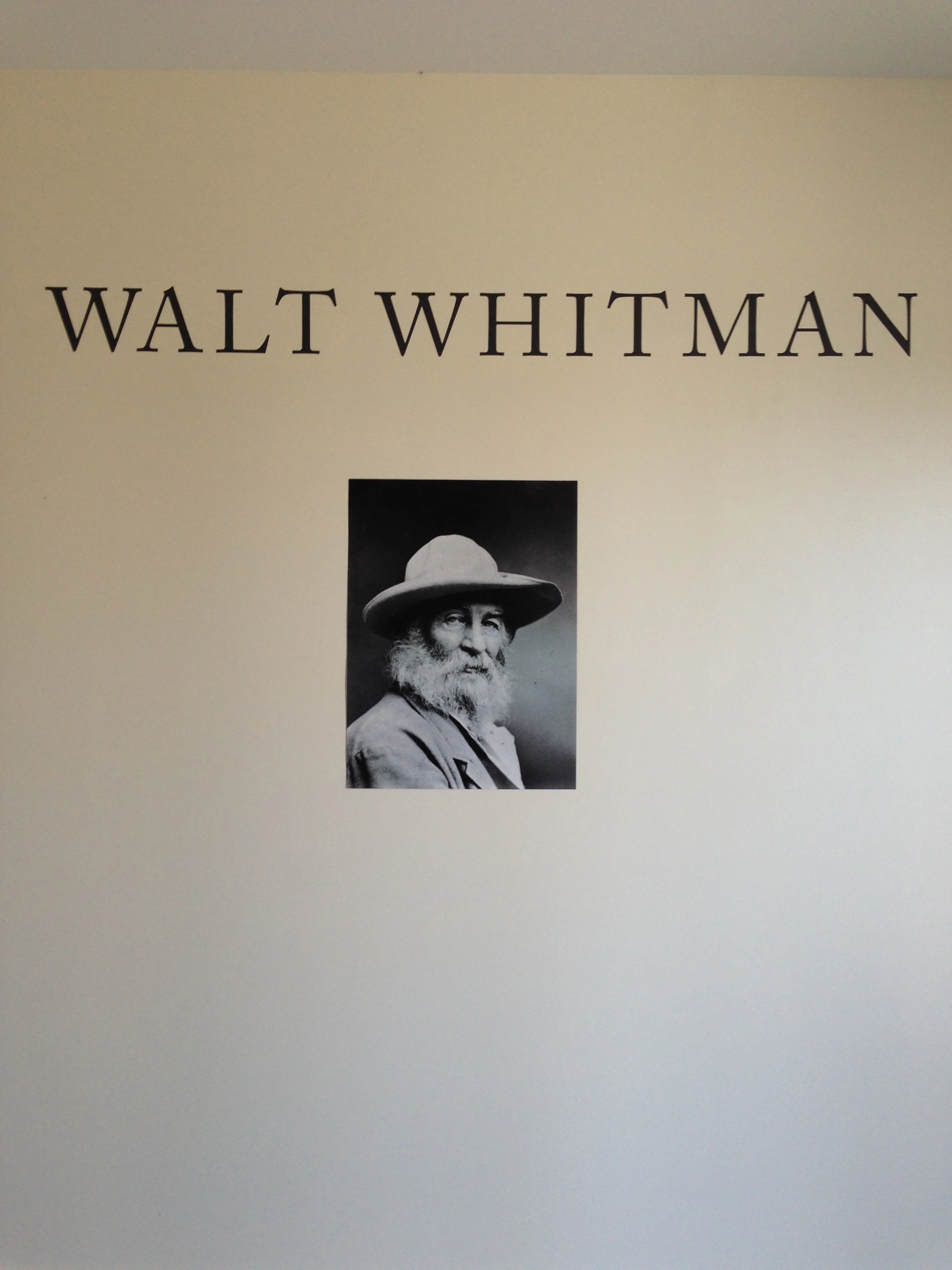 Come enjoy a Walt Whitman poetry recitation by Patti Smith.