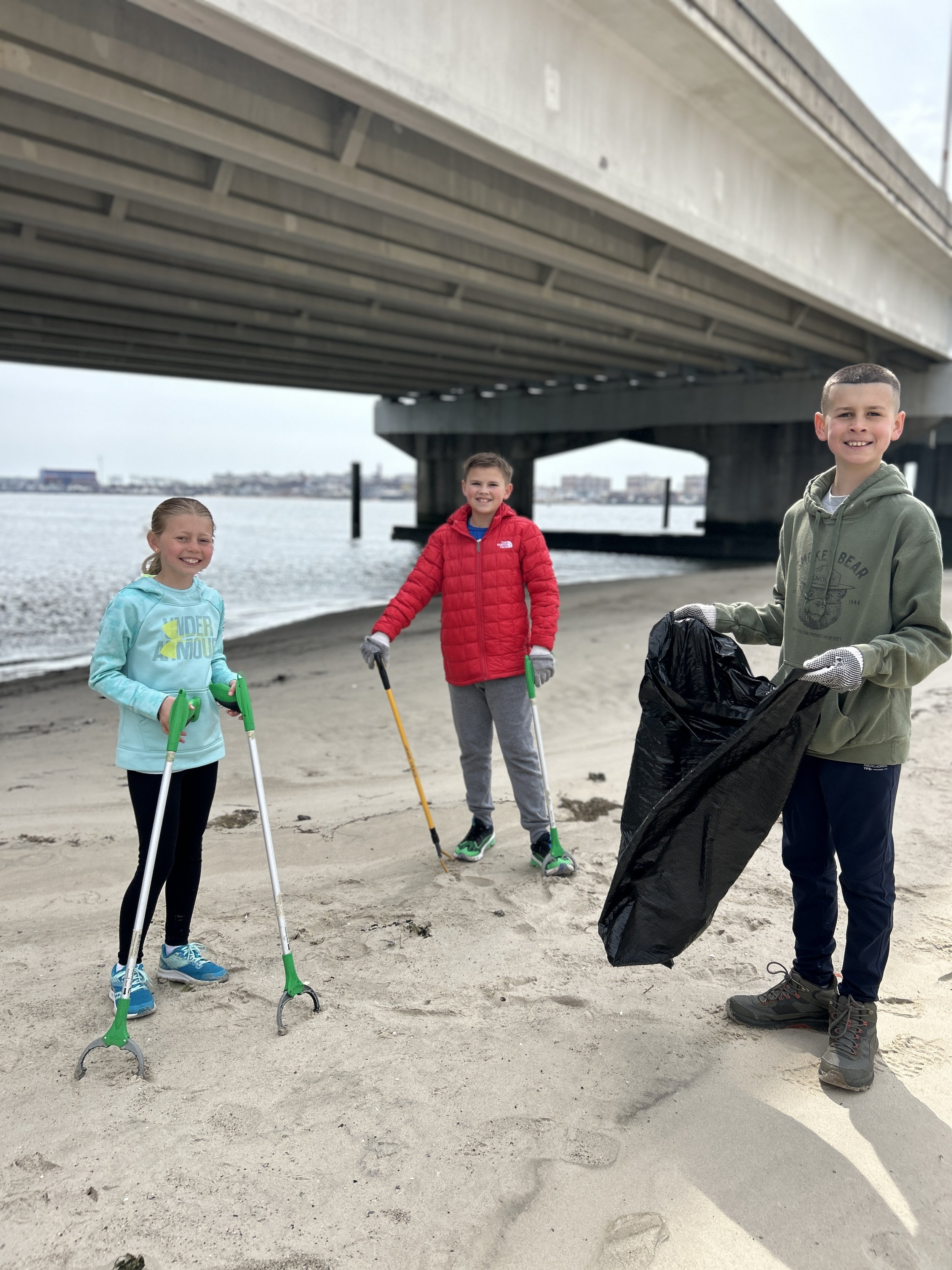 Earth Month Cleanup at Broad Channel American Park