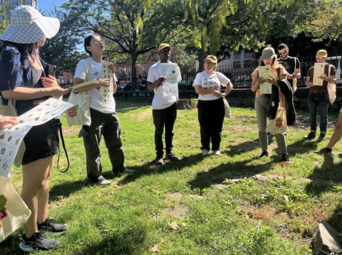 Trees Count at Rockaway Community Park with the Urban Park Rangers