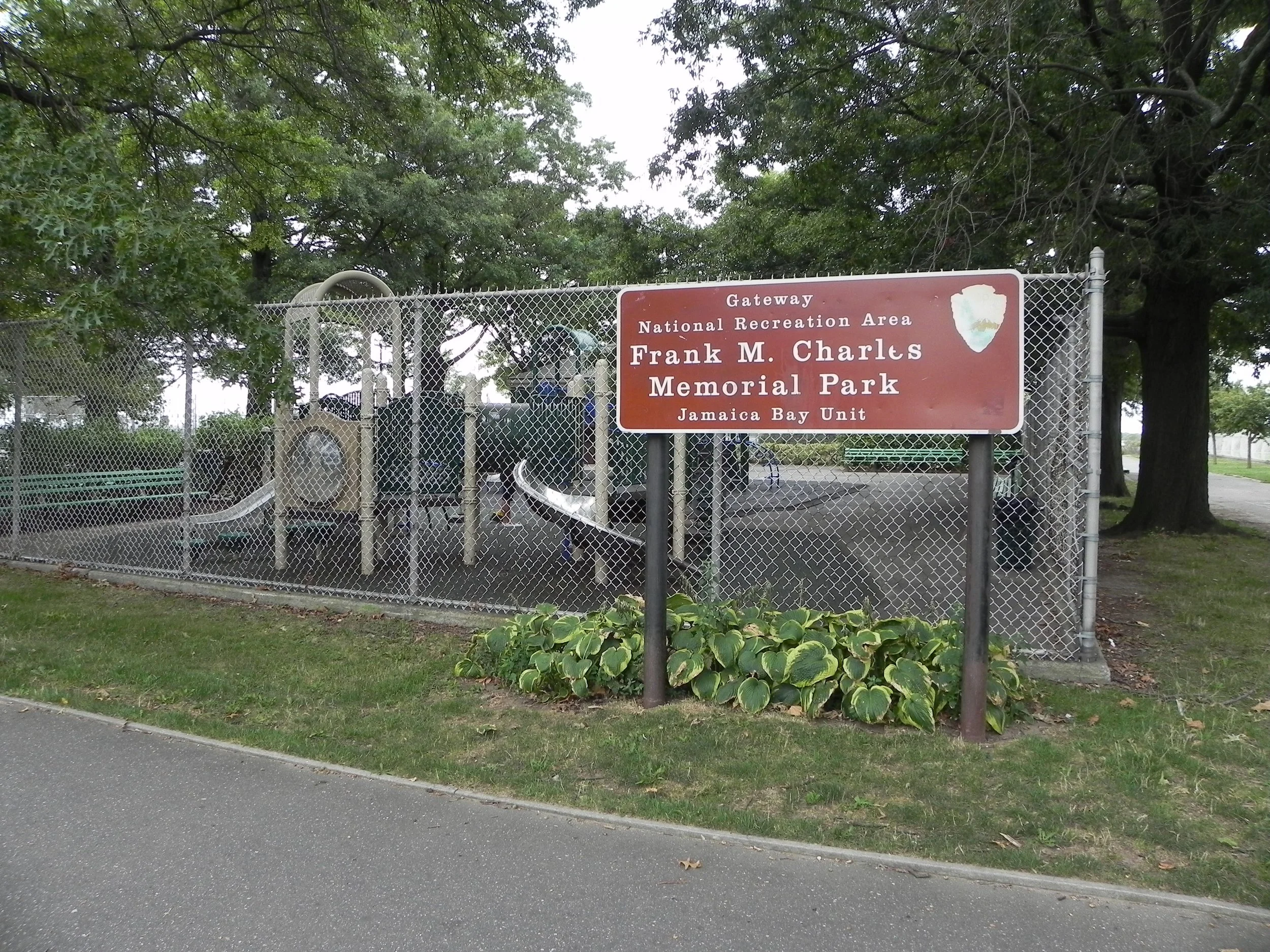 Frank M. Charles Memorial Park Cleanup