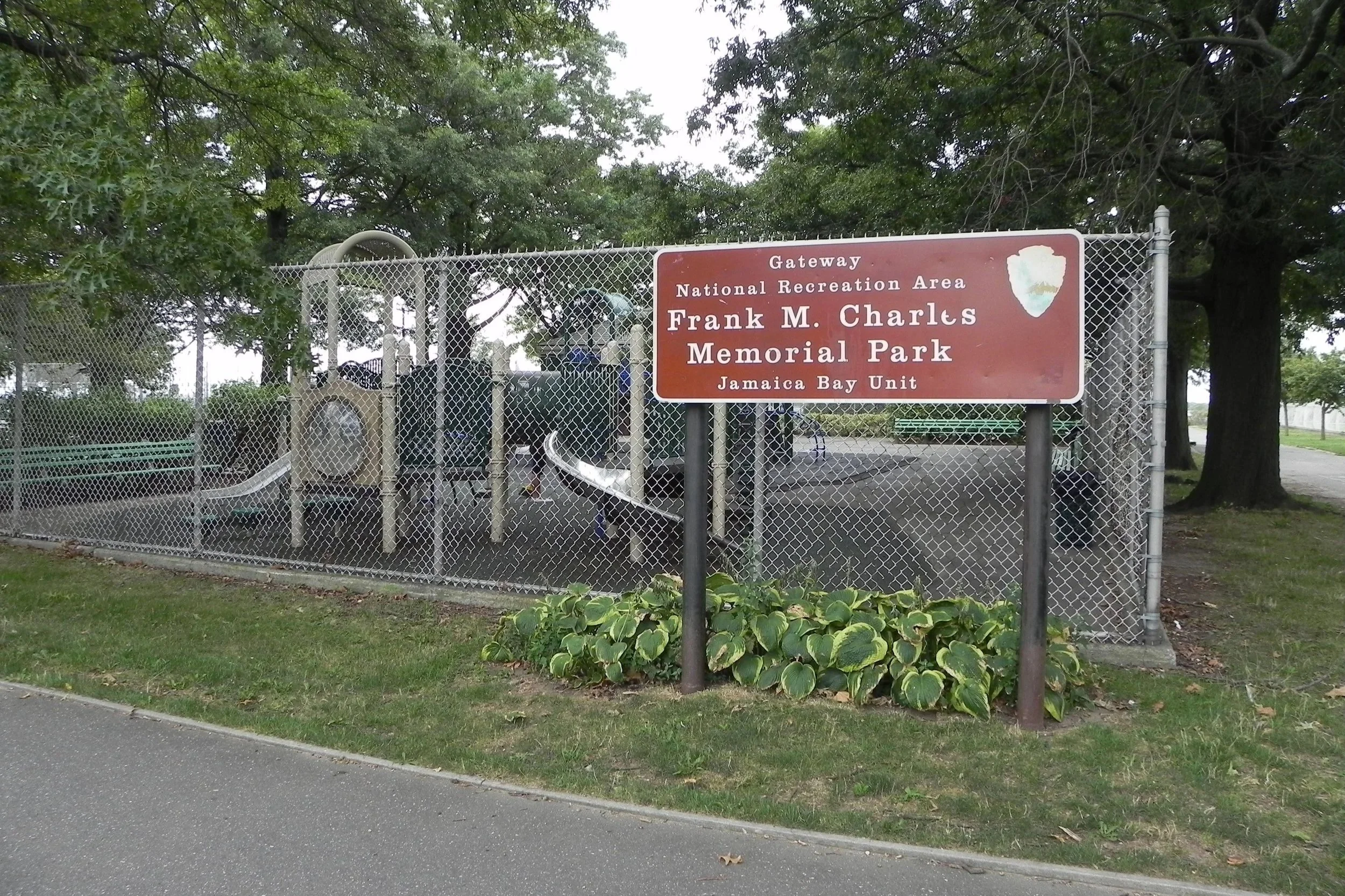 Frank M. Charles Memorial Park Cleanup