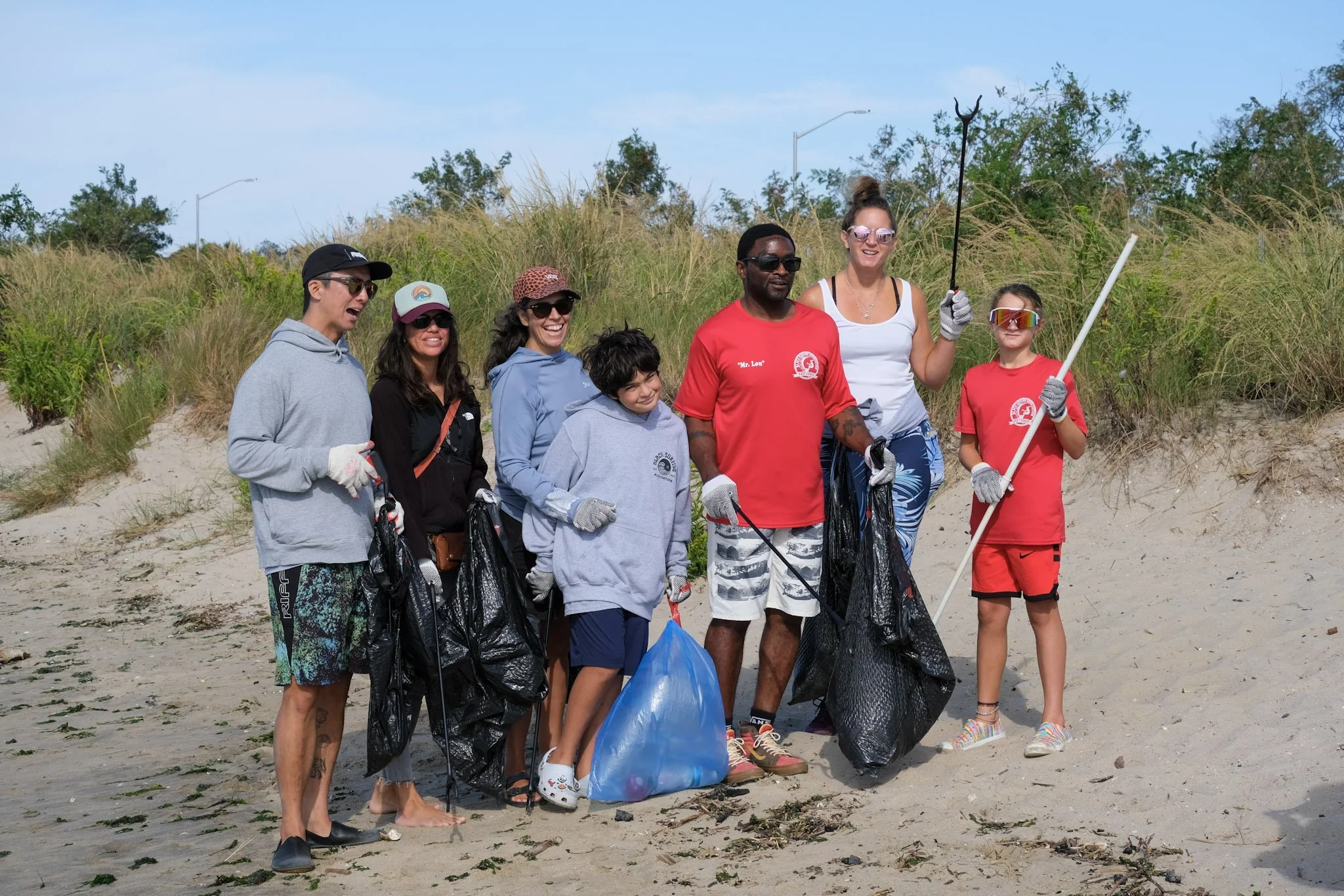 East Pond Shoreline Cleanup at the Jamaica Bay Wildlife Refuge