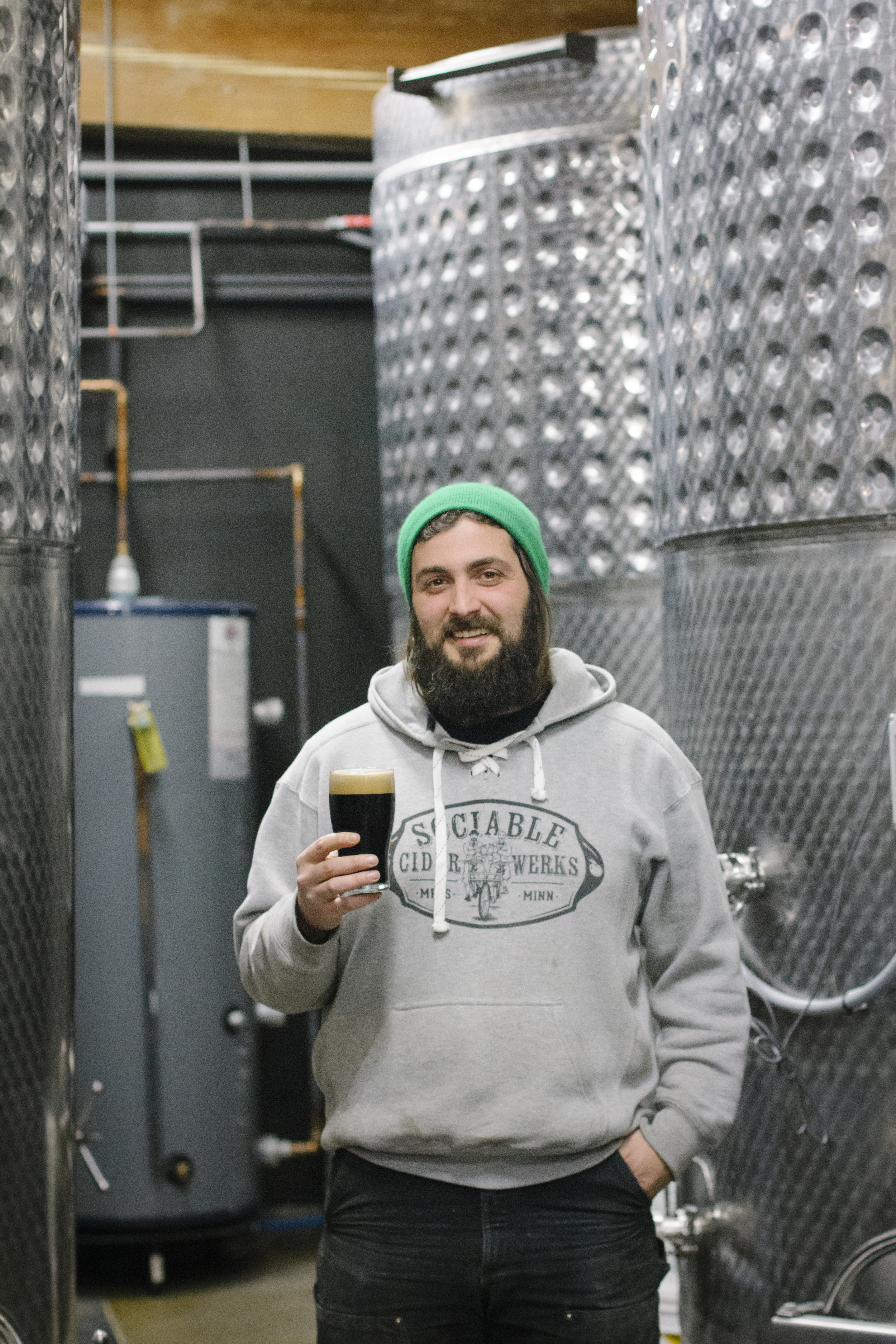 Head Brewer Mike Willaford.