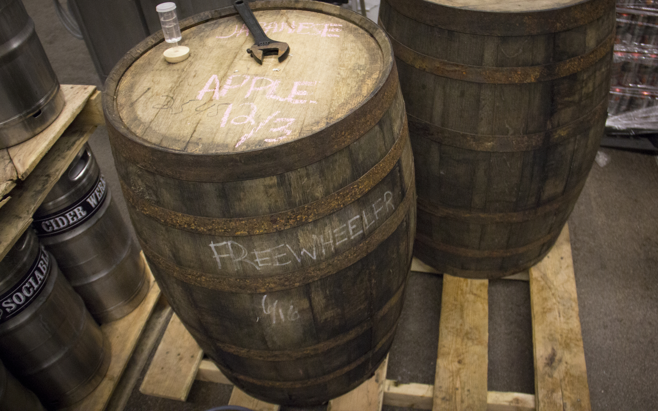 Bourbon barrel-aged Freewheeler.