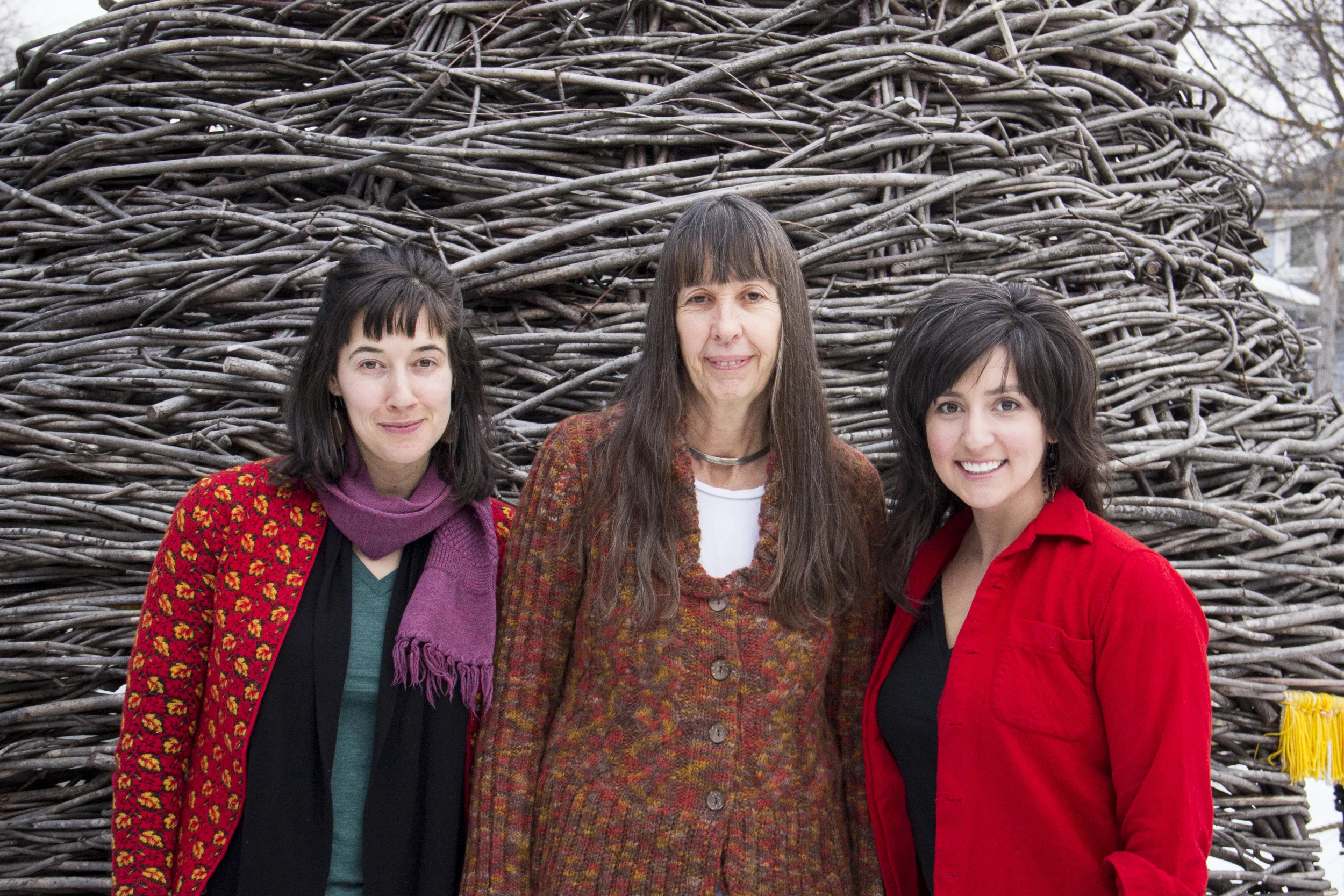 Ecological Gardens' Landscape Designers Laura Freund, Paula Westmoreland and Lindsay Rebhan