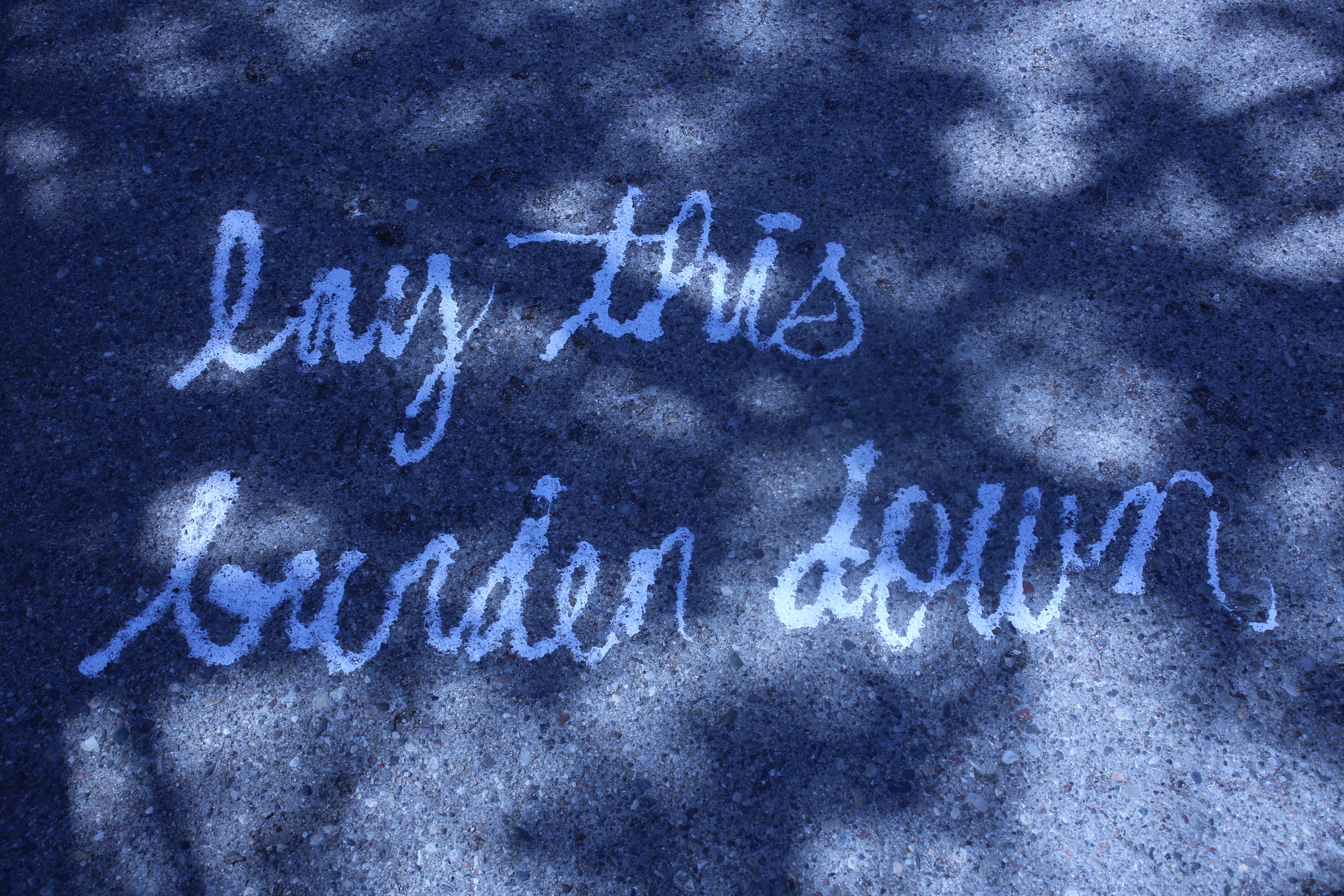 lay this burden down