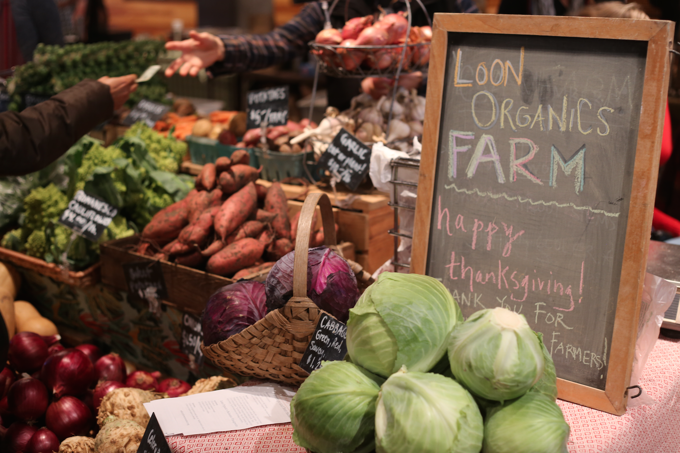 Loon Organics is a certified-orgranic farm that is situated on 40 acres 70 miles west of Minneapolis. A must see vendor for the most beautifully cared after produce.