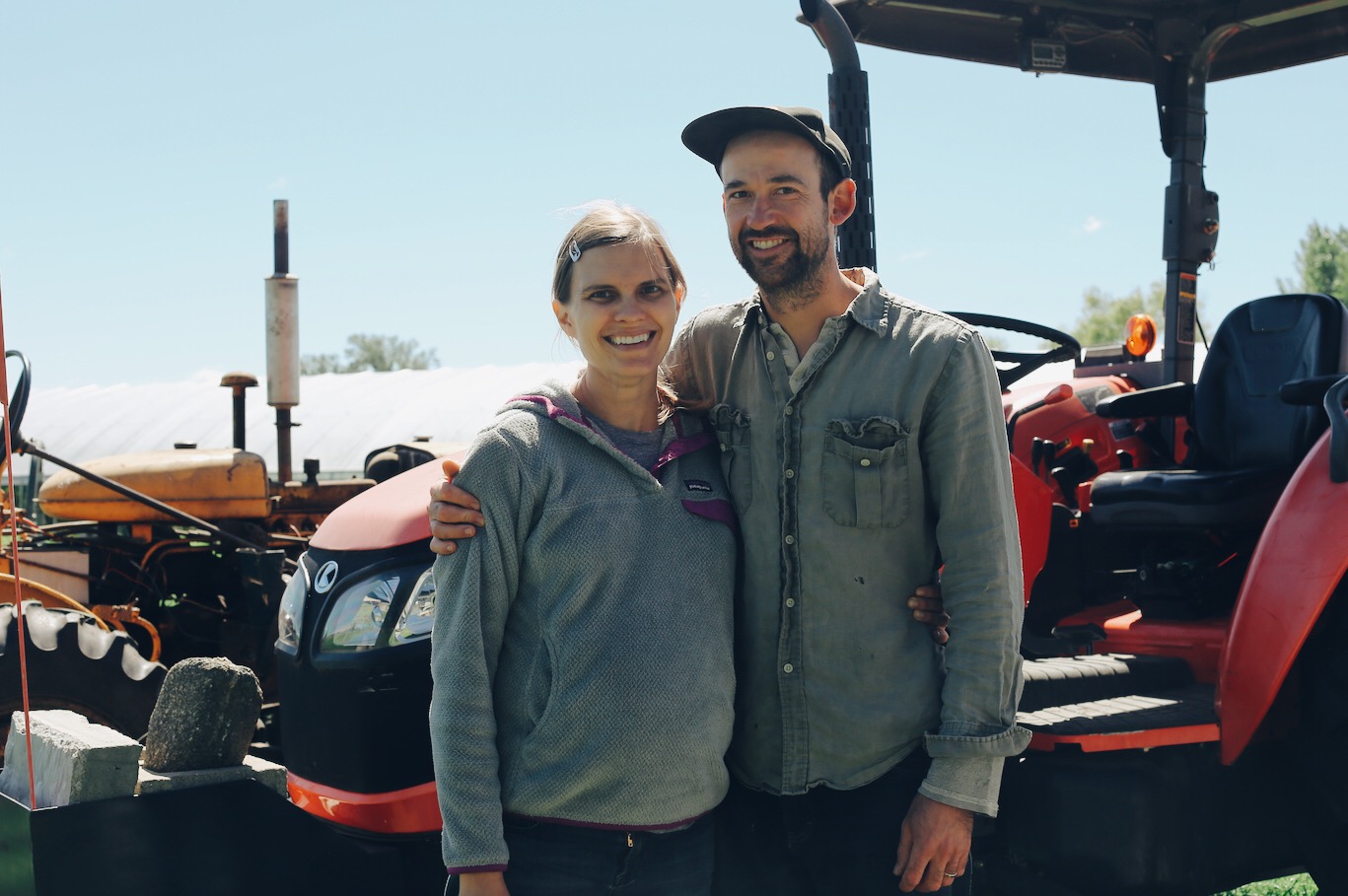 Owners and operators Laura Frerichs and Adam Cullip.