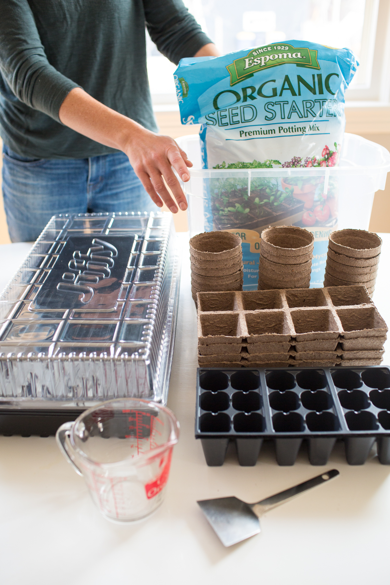 You can find everything you need to start seeds, including a large variety of seeds at Eggplant Urban Farm Supply .