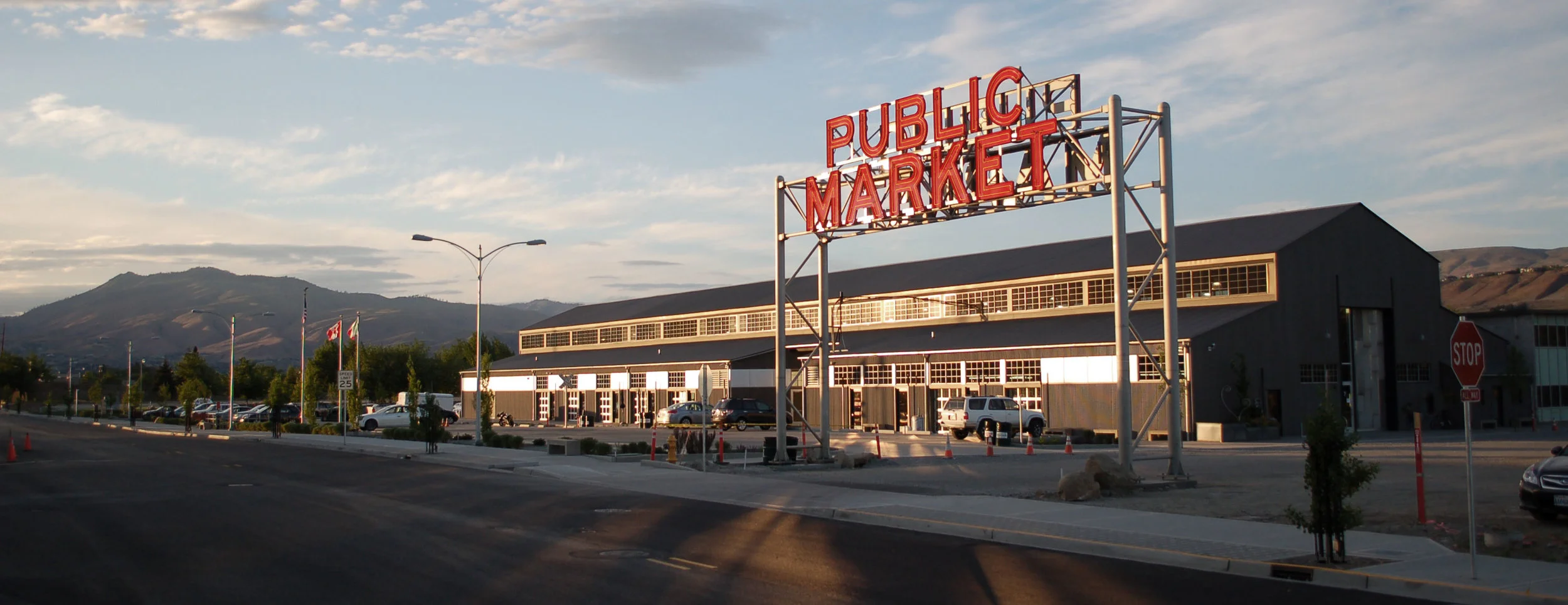 Pybus Public Market – poised to open its doors to Wenatchee valley merchants and farmers.