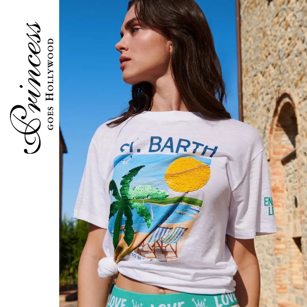 Planning a trip to Saint-Barth or just dreaming of going there? This @princess_goes_hollywood t-shirt is for you! ☀️🏖️✨

#boutique5av #jadore5av #modemtl #modemontreal #tshirt #dresstoimpress #ootd #springfashion #springsummer24 