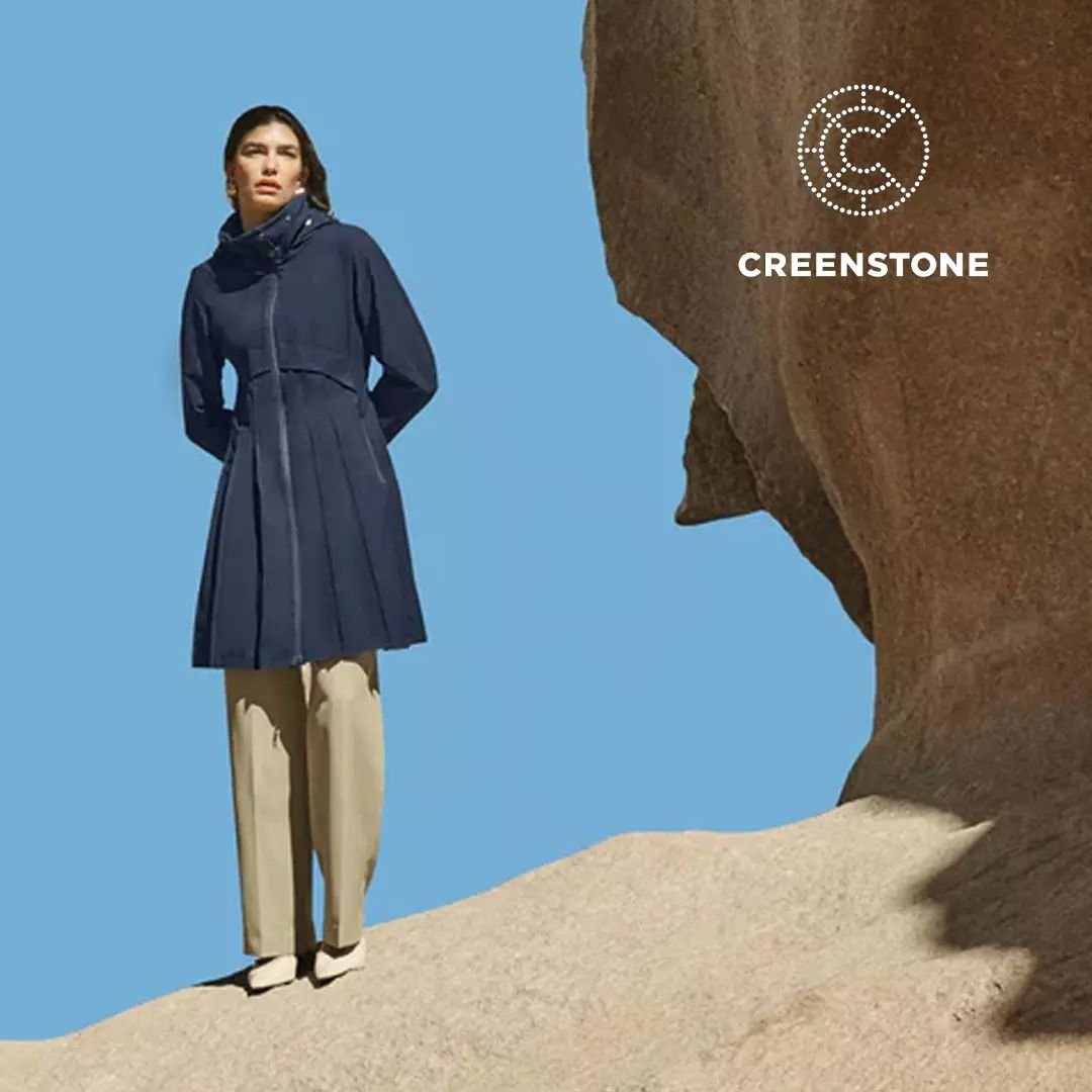 The DORIS raincoat 🌧️ from @creenstone:

Its perfectly fitted waist and feminine pleats make it a real must-have in rainy weather fashion, ensuring you stand out with sophistica