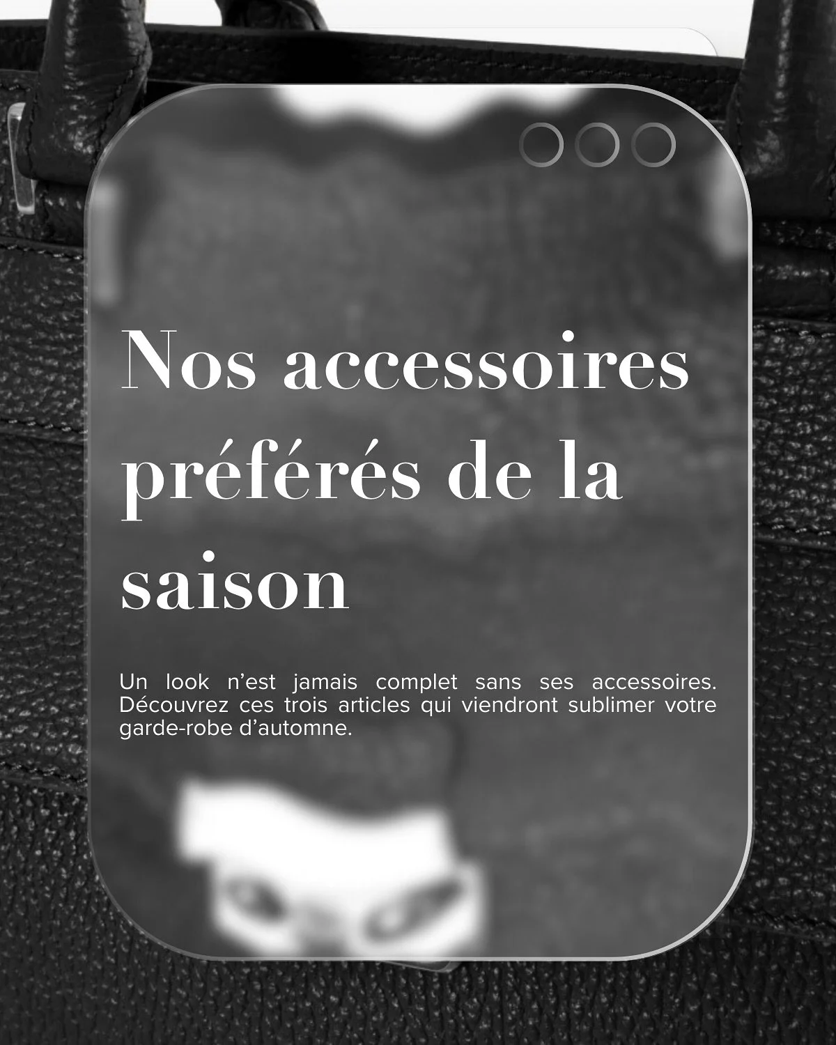 Un look n&rsquo;est jamais complet sans ses accessoires !   Chez Boutique 5e Avenue, nous croyons que les d&eacute;tails font la perfection. Le style se mesure par la capacit&eacute; d&rsquo;accessoiriser avec justesse. 

Pr&ecirc;tes &agrave; avoir 