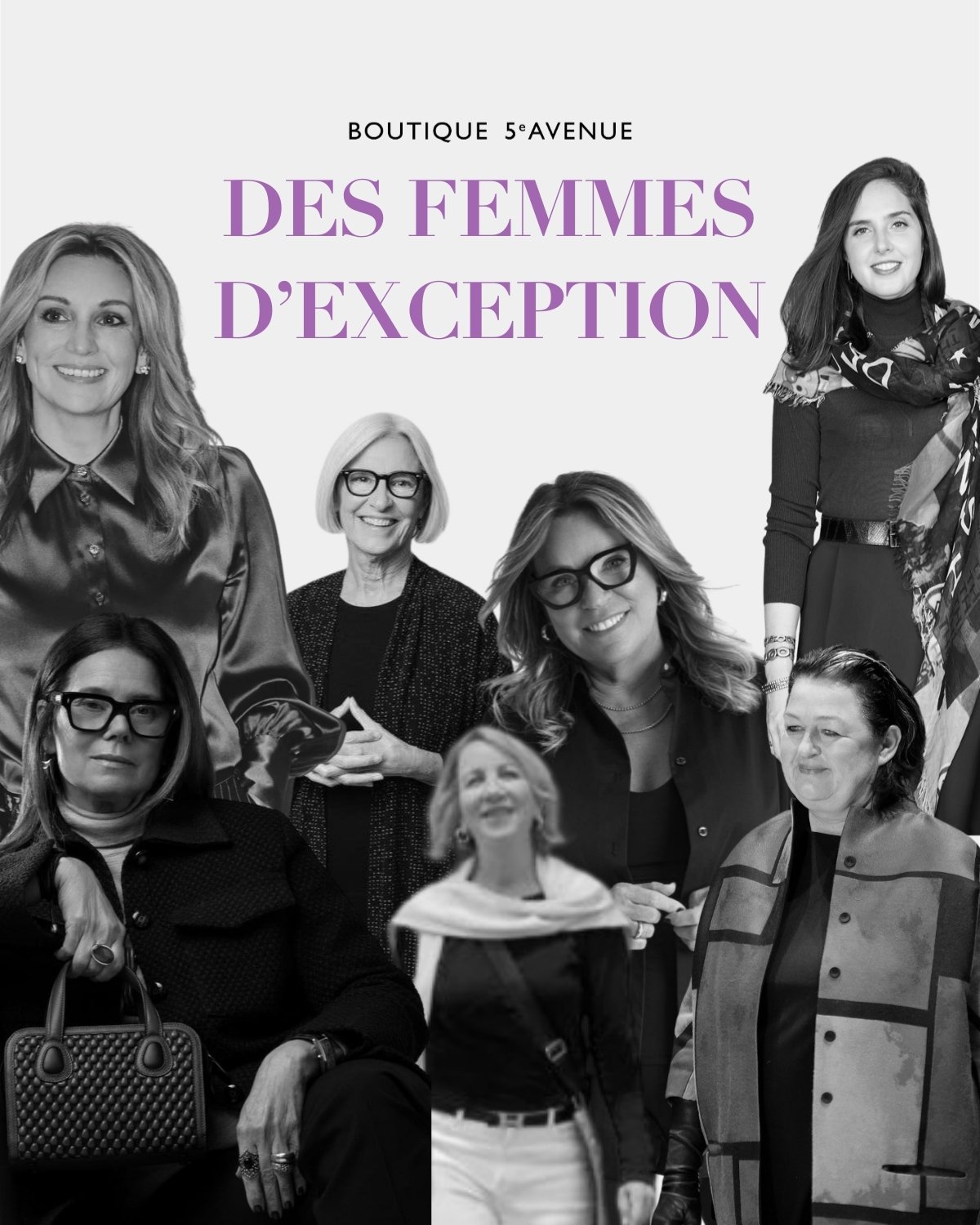 En cette Semaine de la Femme 5AV,  mettons &agrave; l'honneur des femmes d'exception ! 💫

Voici des femmes qui ont su marquer le monde de la mode &agrave; leur mani&egrave;re. Ce sont les noms derri&egrave;re certaines vos marques pr&eacute;f&eacute