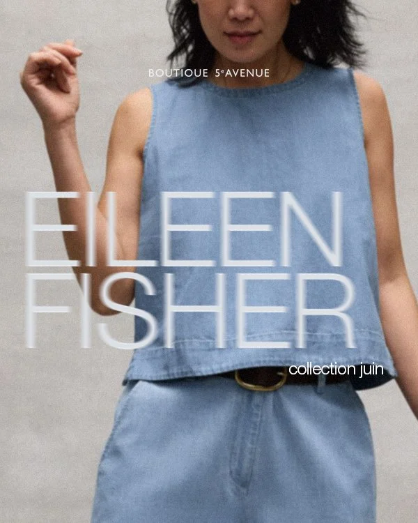 Vivre tout simplement 🎋

La derni&egrave;re collection d'Eileen Fisher c&eacute;l&egrave;bre l'art de la simplicit&eacute; avec des mati&egrave;res et des silhouettes naturellement harmonieuses. La gaze de coton s'harmonise avec la toile de denim l&
