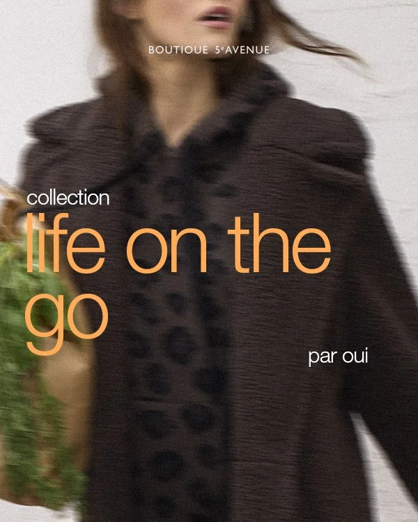 Allez hop! ✈

La capsule ''Life on the go'' met l'accent le quotidien actif &agrave; travers des pi&egrave;ces luxueuses et polyvalentes.  Entre pulls molletonn&eacute;s et manteaux affirm&eacute;s, le style n'est pas optionnel ; il est intentionnel.