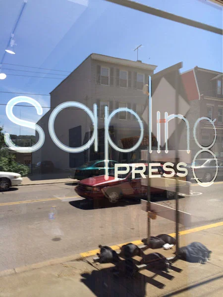 Pittsburgh gold leaf Sapling press