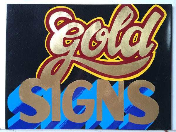 Pittsburgh gold leaf surface gilding