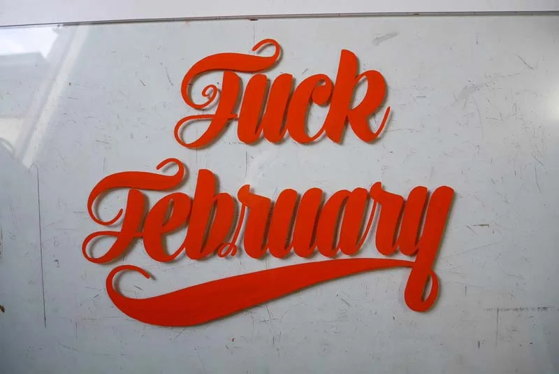 Fuck February