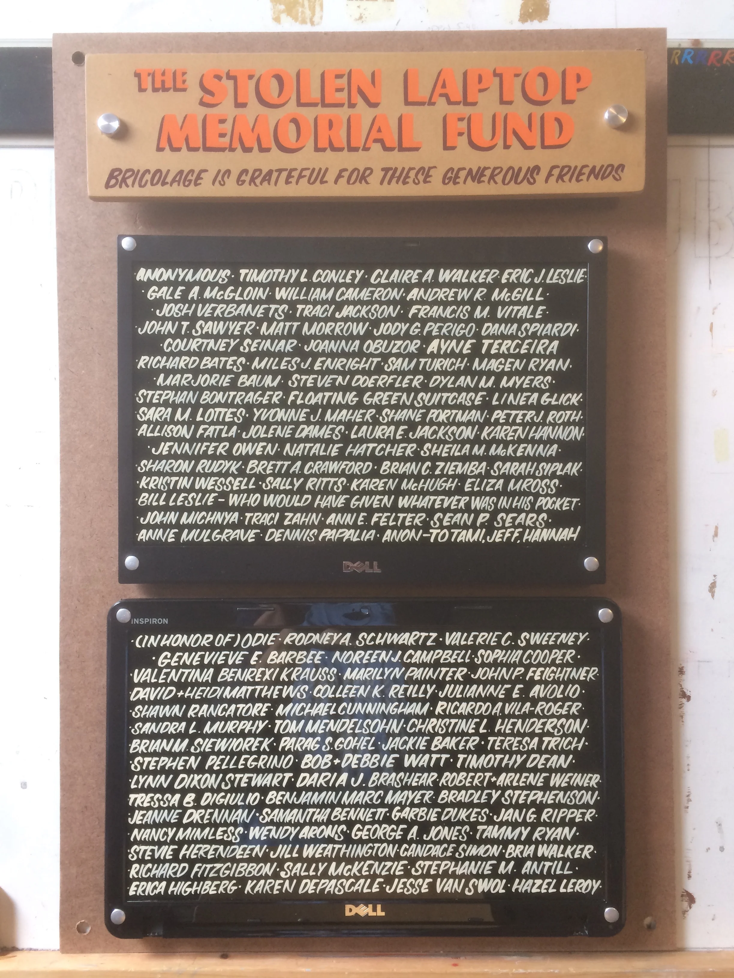 Commemorative Plaque